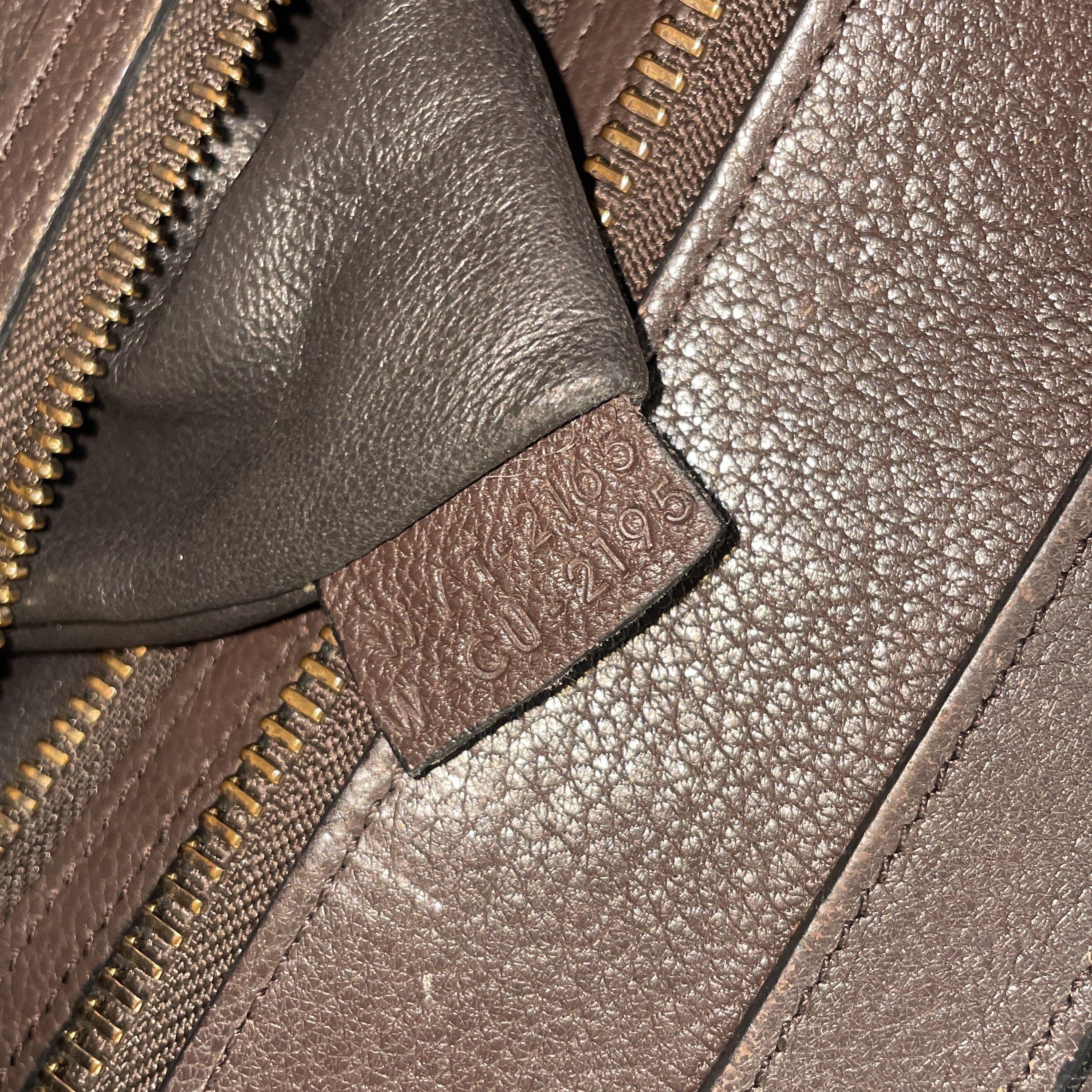 Luggage Bag Grainy Leather Micro - Image 8
