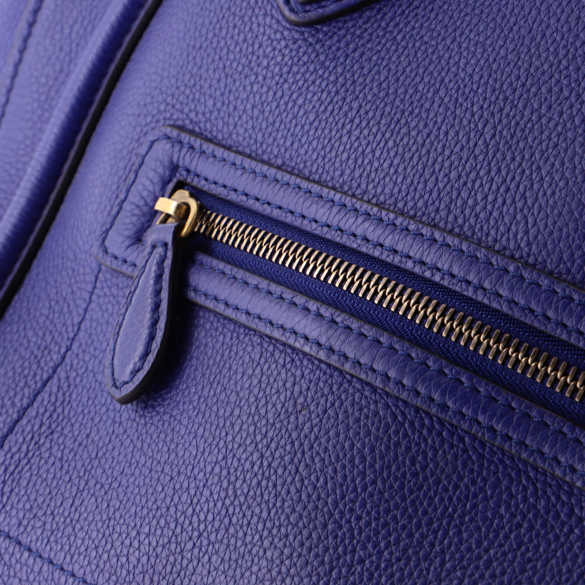 Luggage Bag Grainy Leather Mini - Image 8