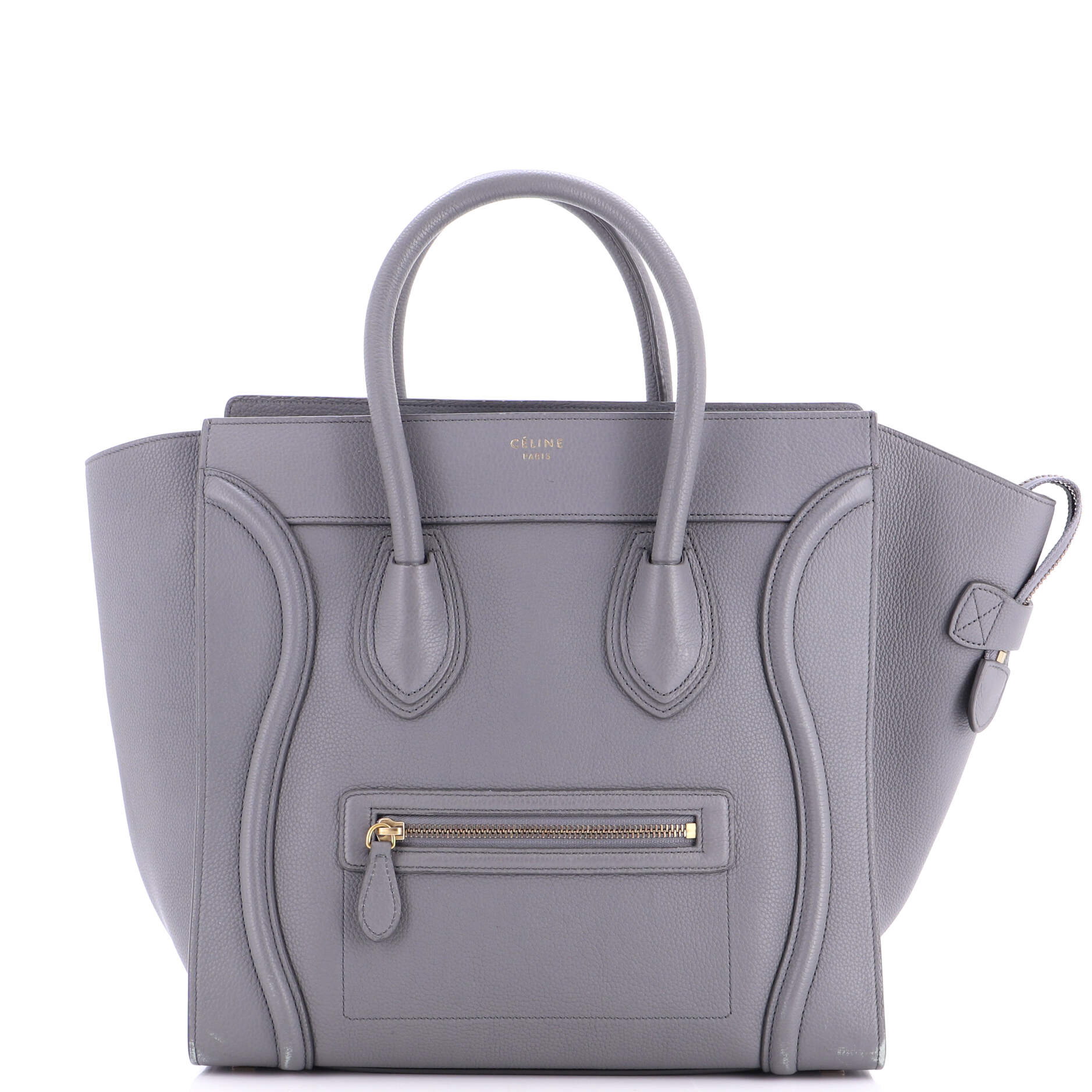 Luggage Bag Grainy Leather Mini