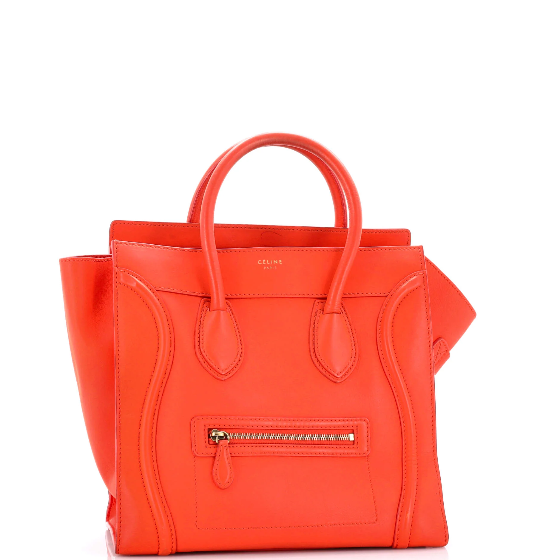 Luggage Bag Smooth Leather Mini - Image 2