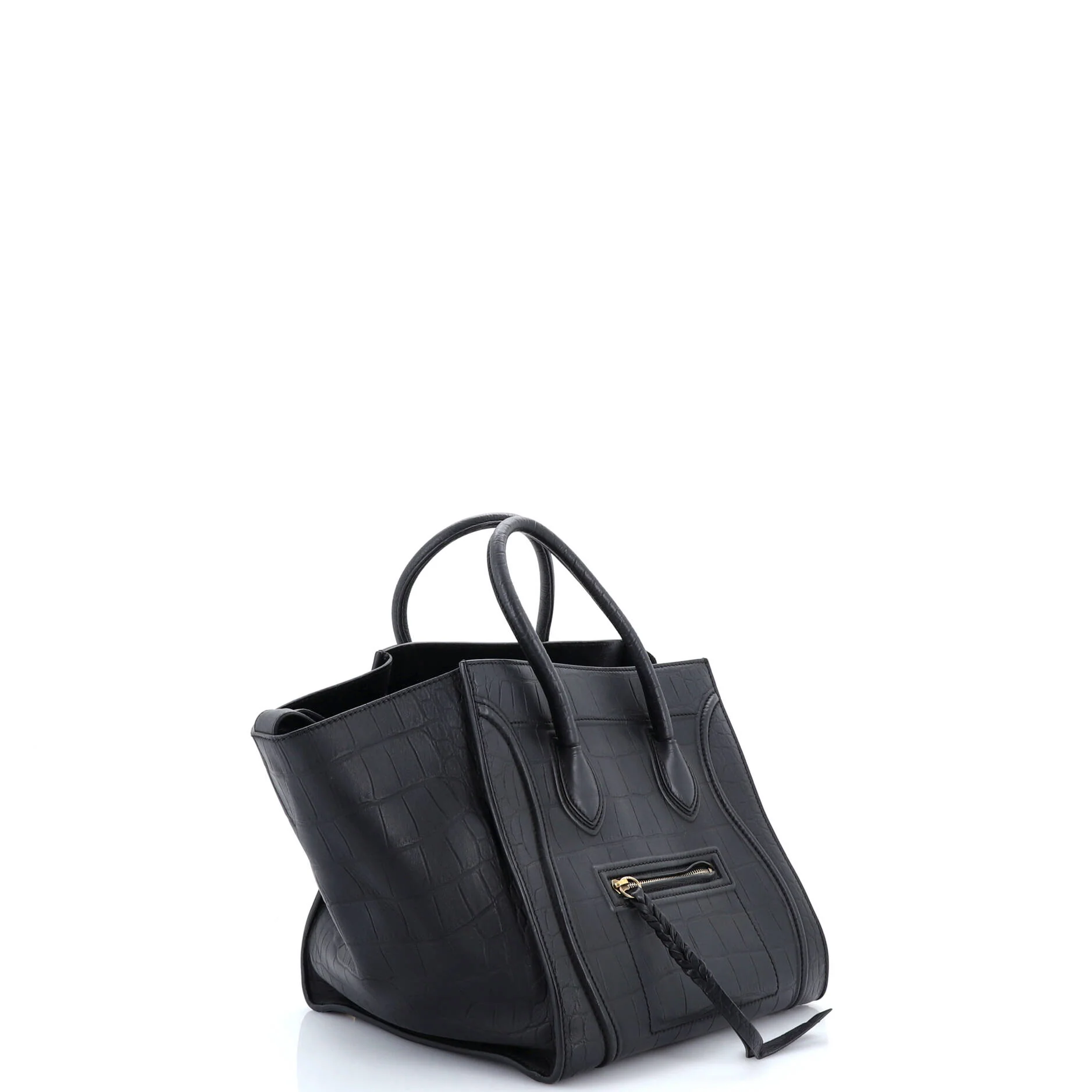 Phantom Bag Crocodile Embossed Leather Medium - Image 2