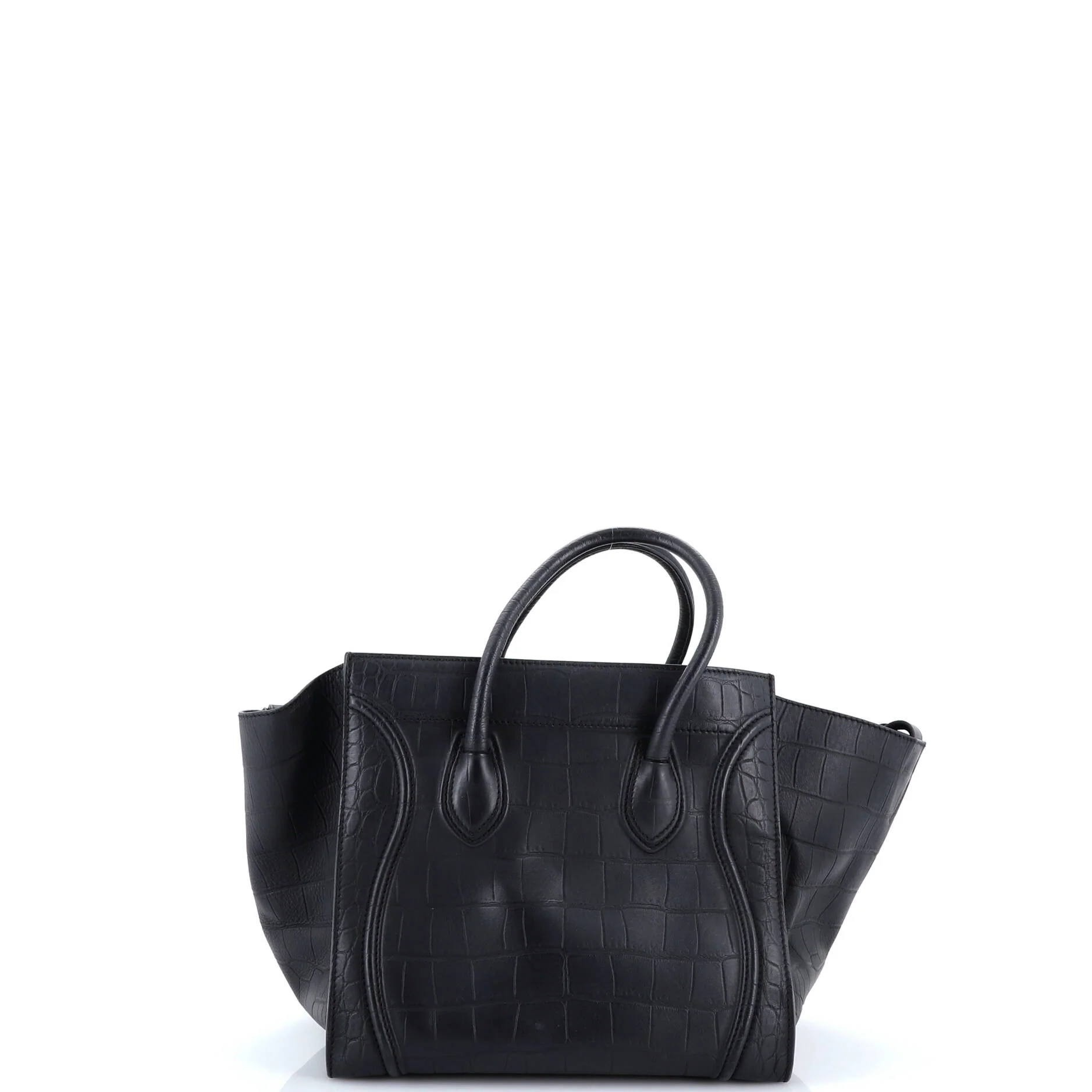 Phantom Bag Crocodile Embossed Leather Medium - Image 3