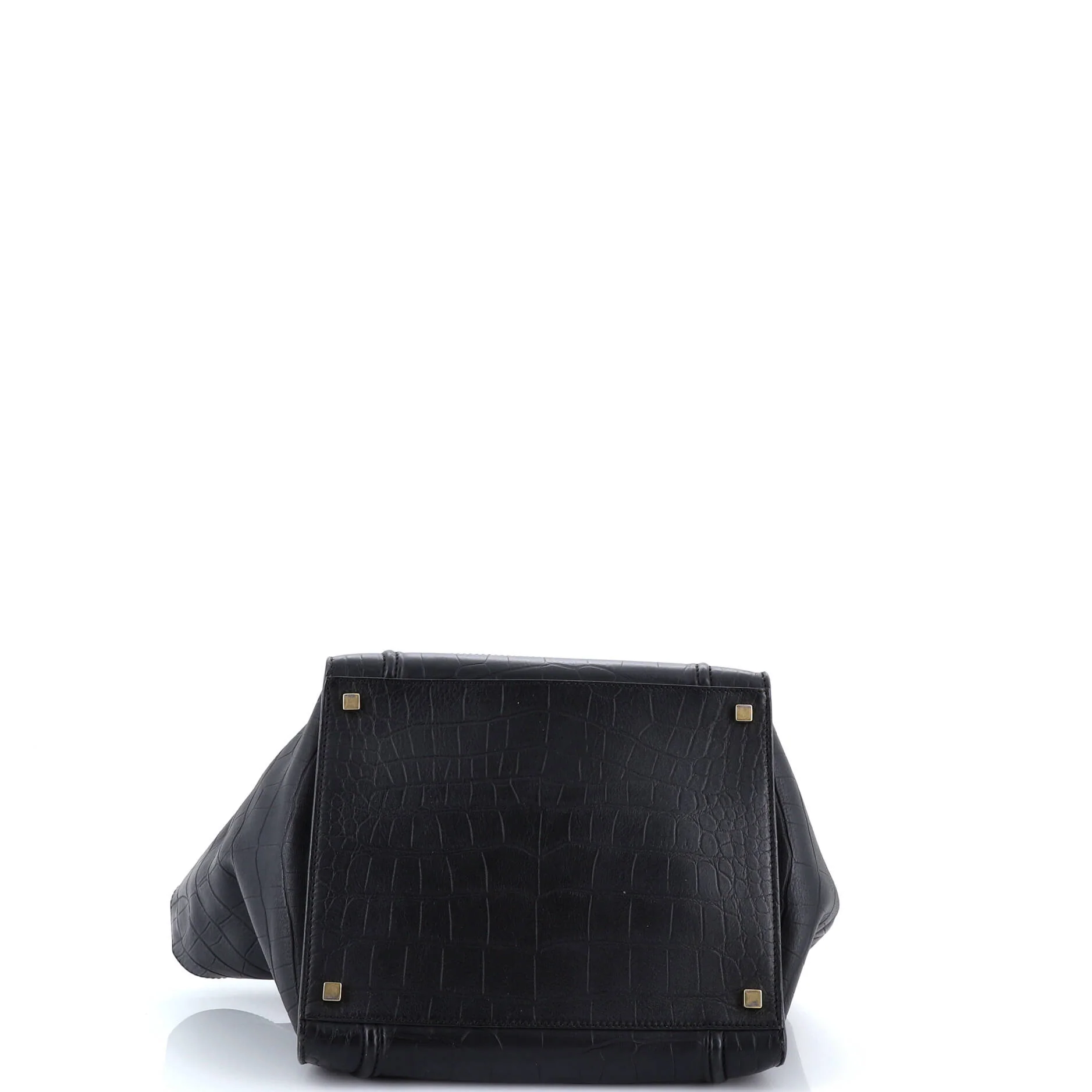 Phantom Bag Crocodile Embossed Leather Medium - Image 4