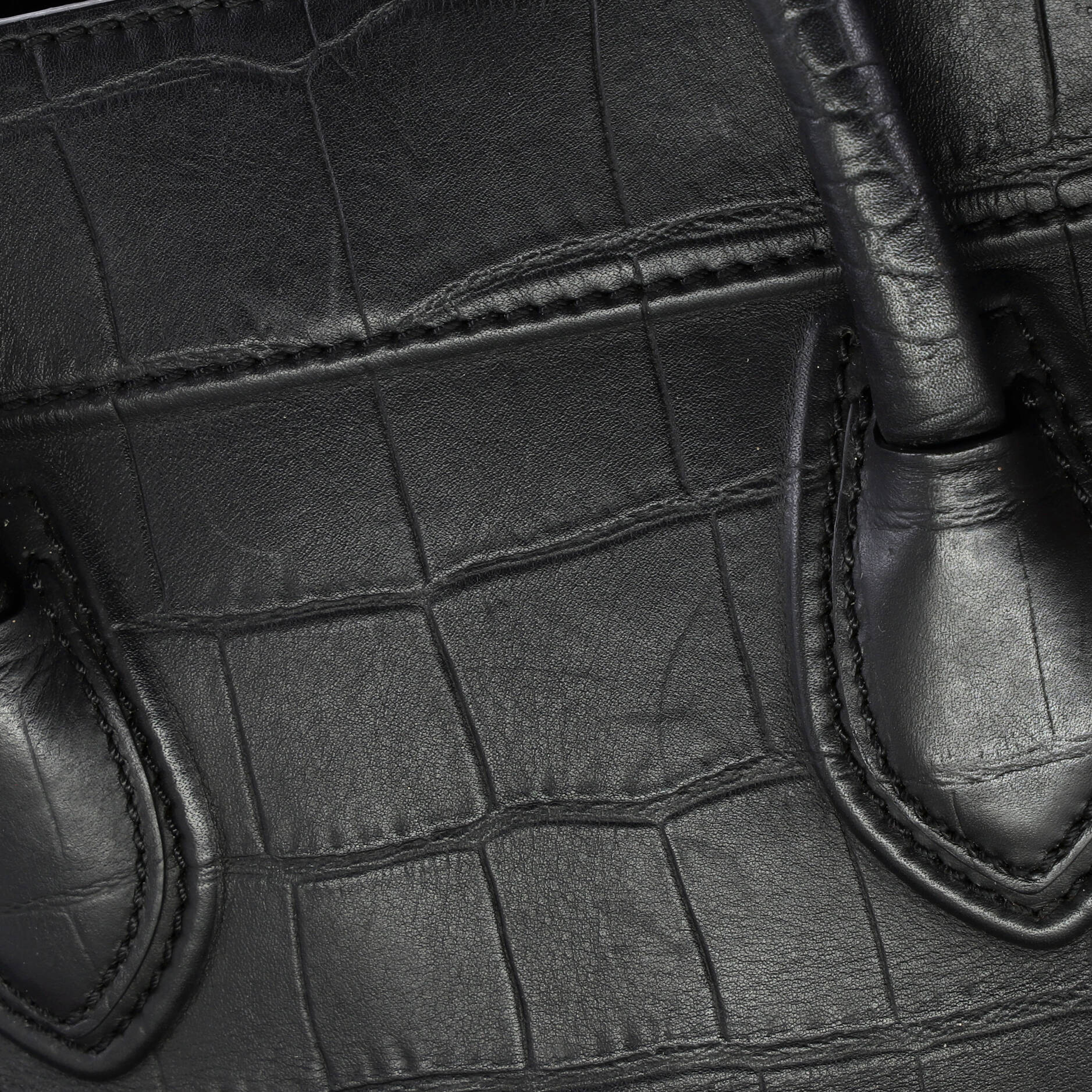 Phantom Bag Crocodile Embossed Leather Medium - Image 6