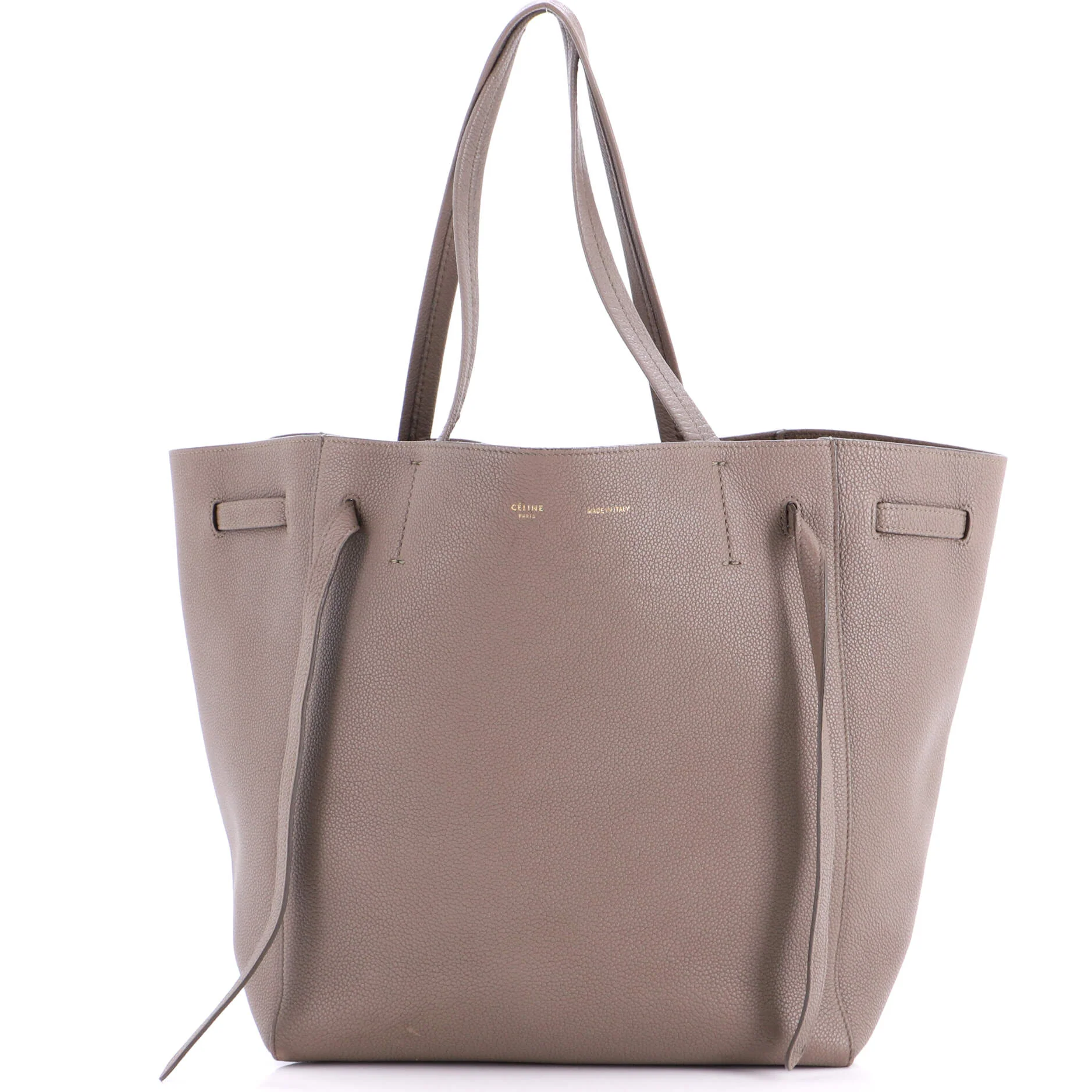 Phantom Tie Cabas Tote Leather Medium