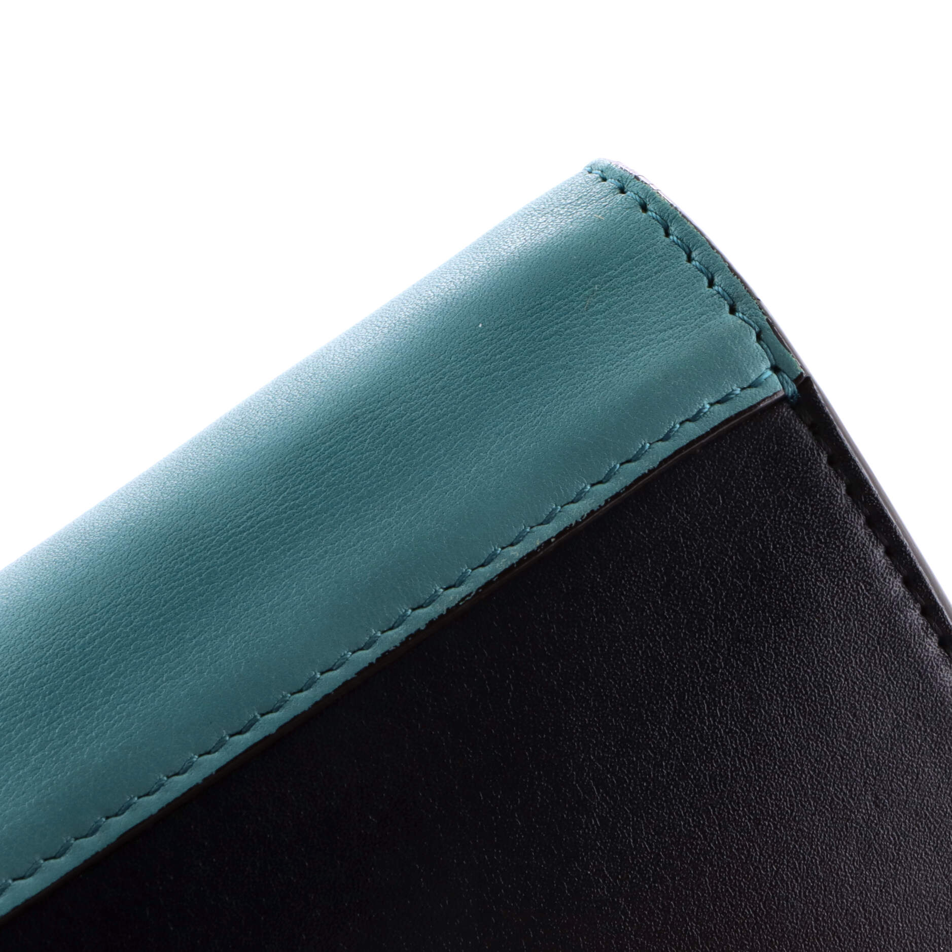 Pocket Envelope Shoulder Bag Leather Small - Image 7