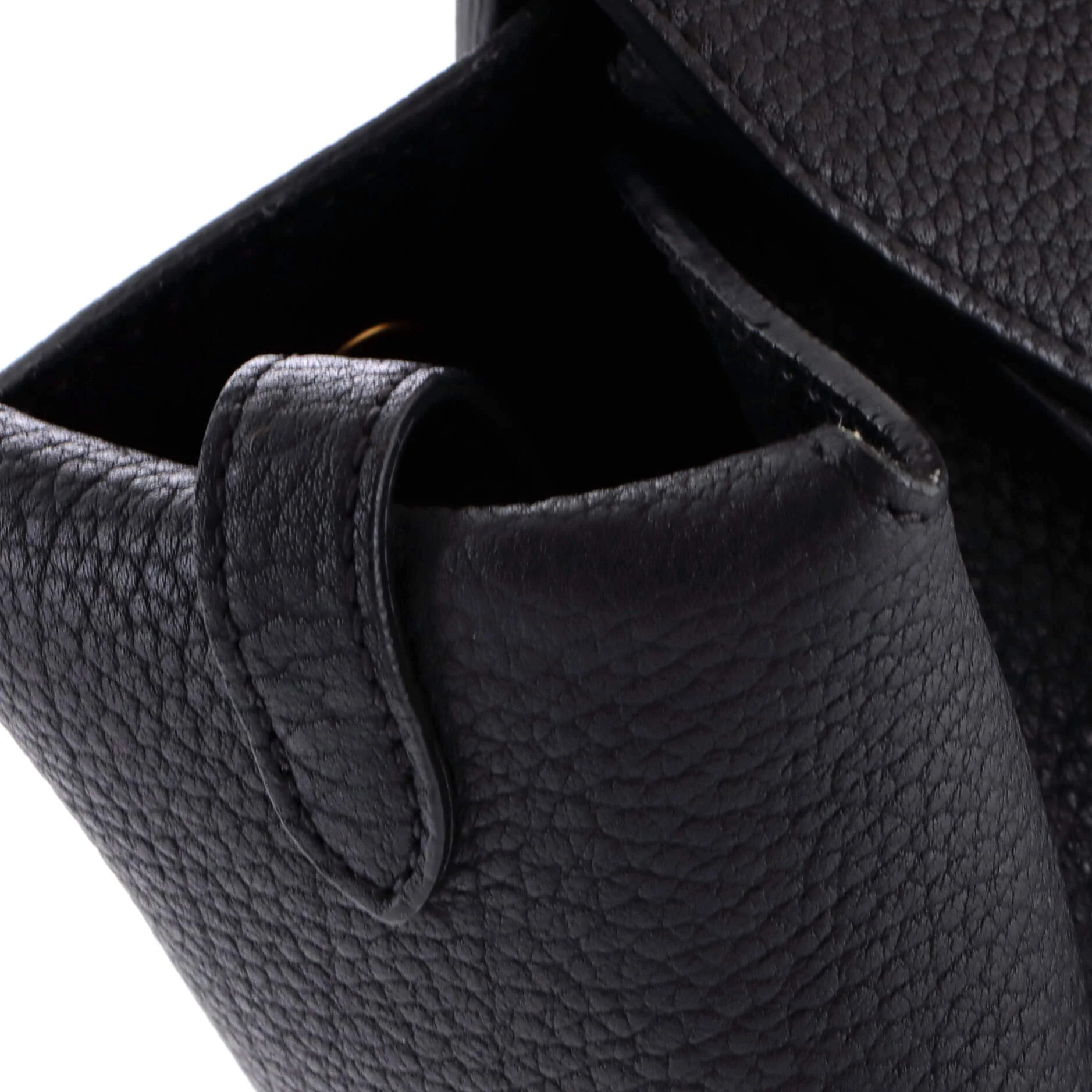 Tie Knot Tote Grainy Leather Mini - Image 6