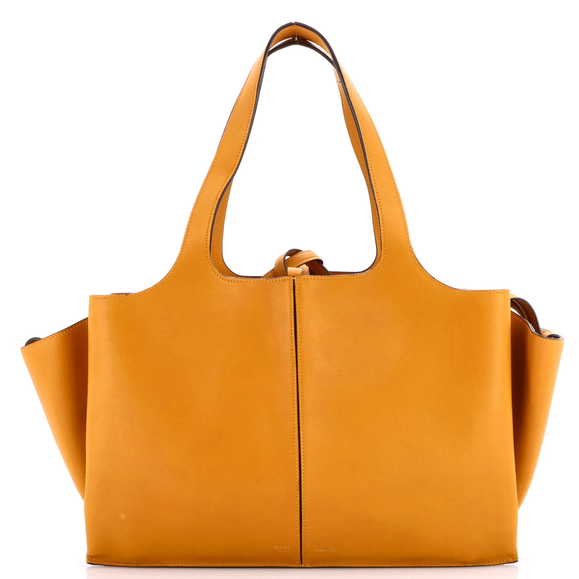 Tri-Fold Shoulder Bag Smooth Calfskin Medium