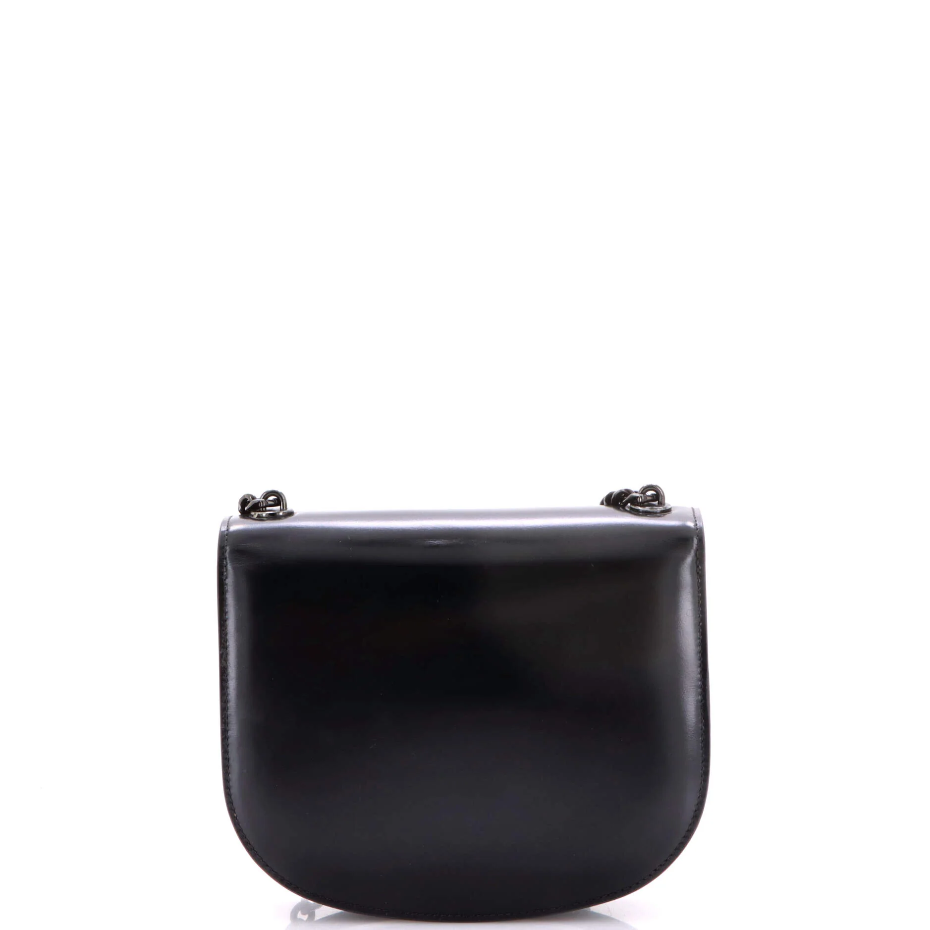 Triomphe Besace Clea Chain Flap Bag Leather - Image 3