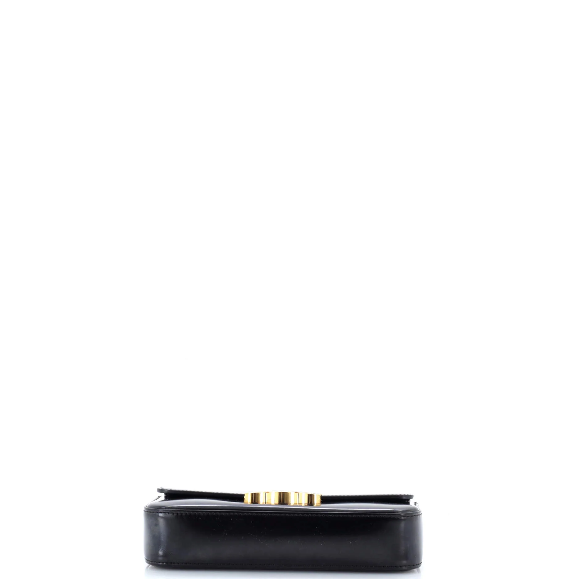 Triomphe Chain Shoulder Bag Leather Small - Image 4