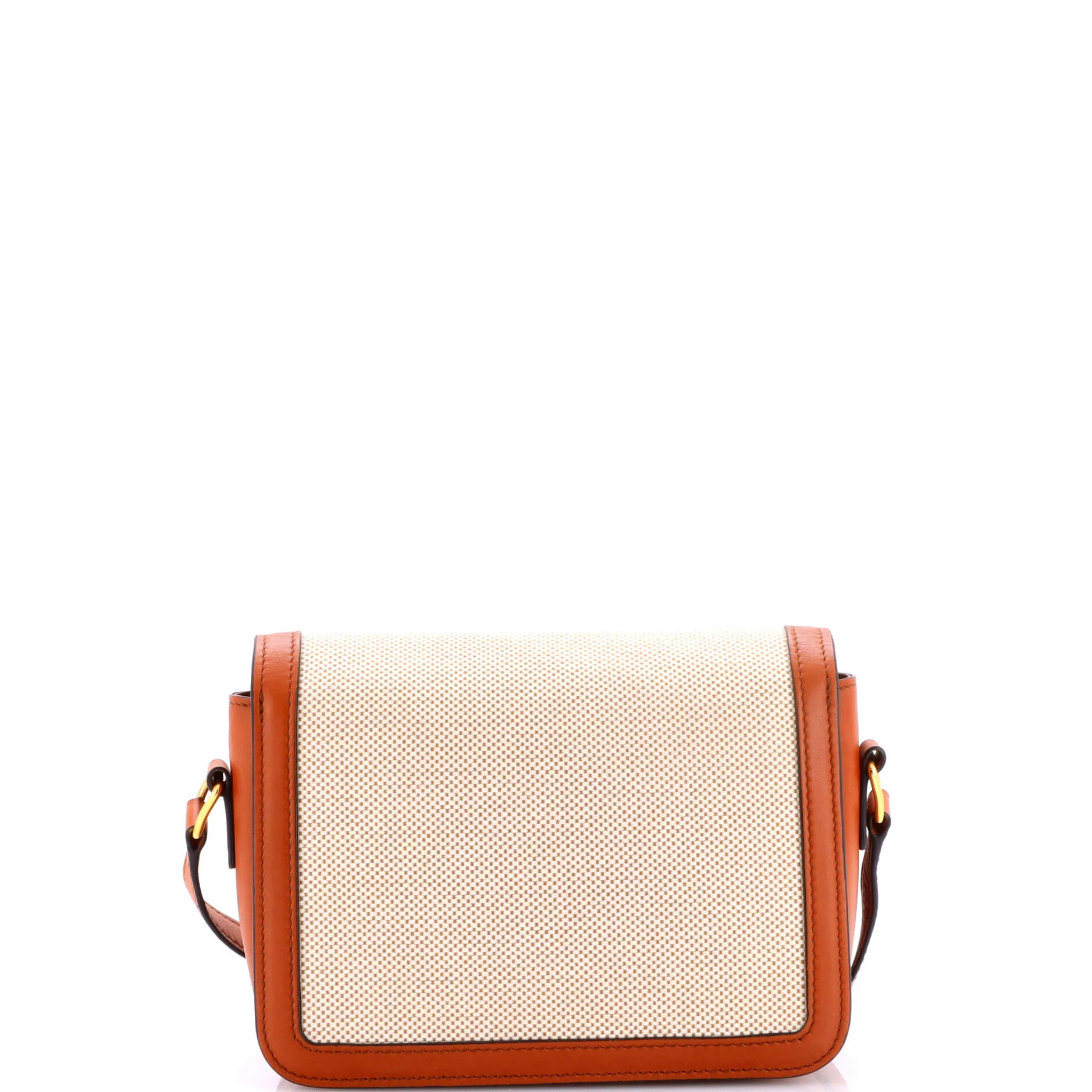 Triomphe Shoulder Bag Canvas with Leather Teen - Image 3