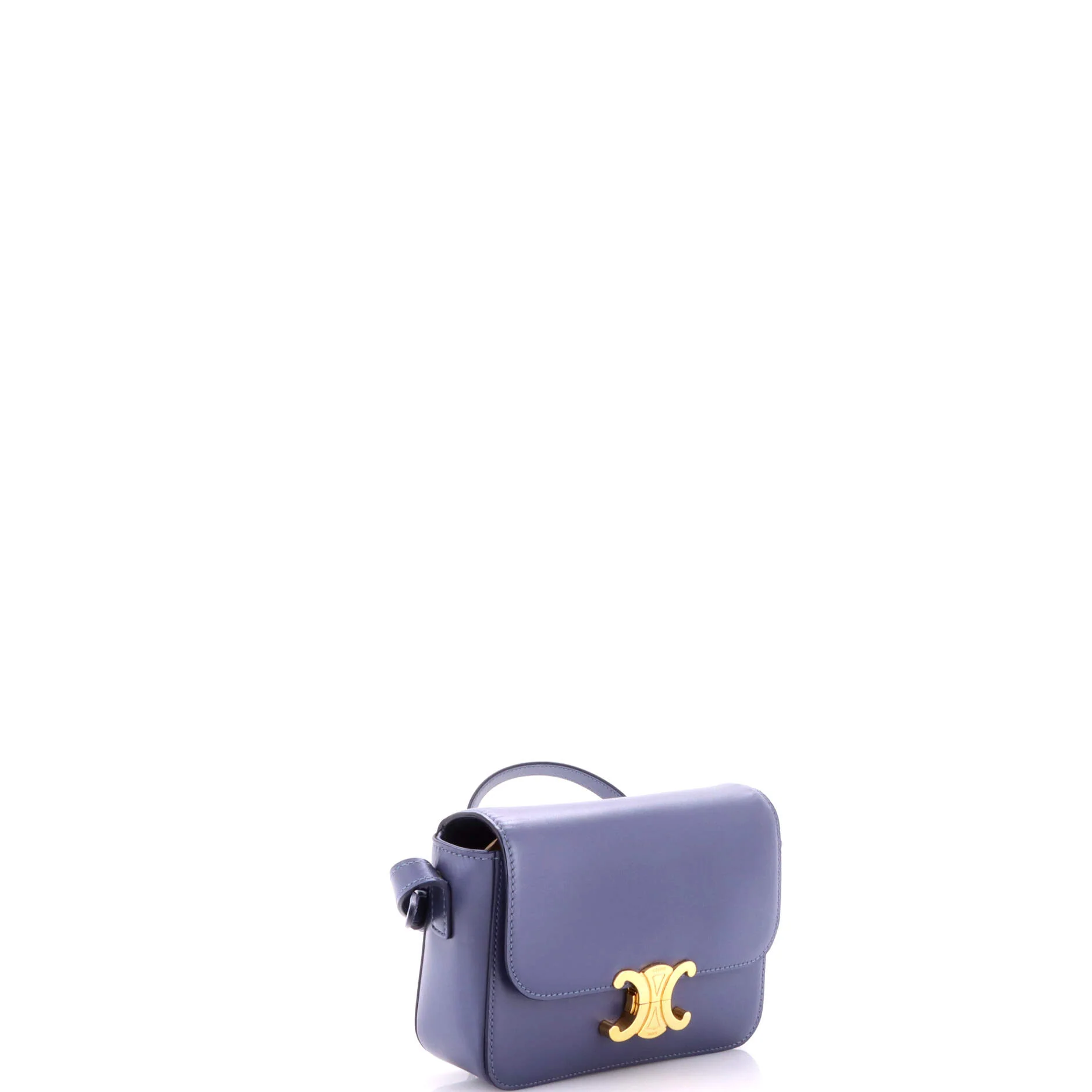 Triomphe Shoulder Bag Smooth Calfskin Nano - Image 2