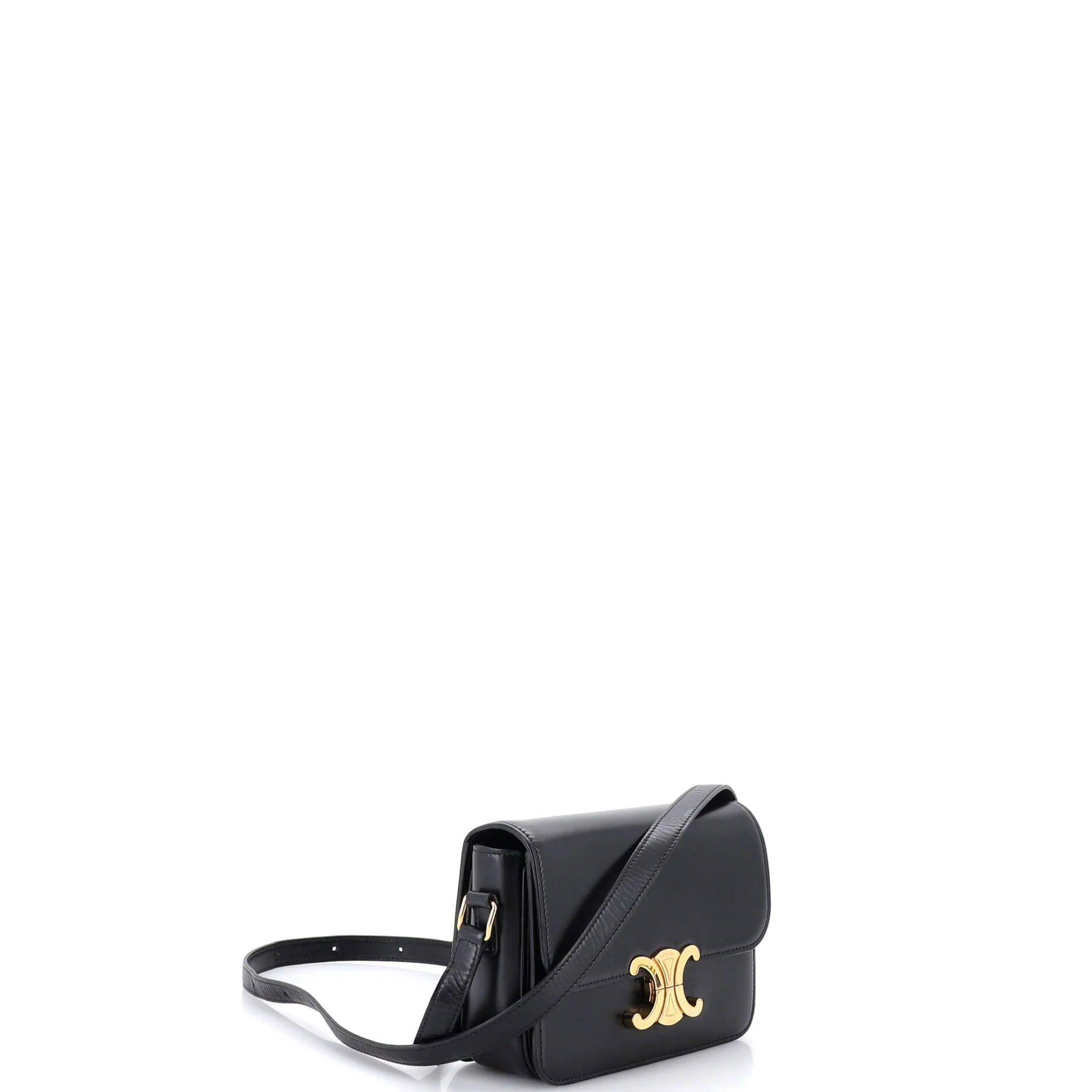Triomphe Shoulder Bag Smooth Calfskin Teen - Image 2
