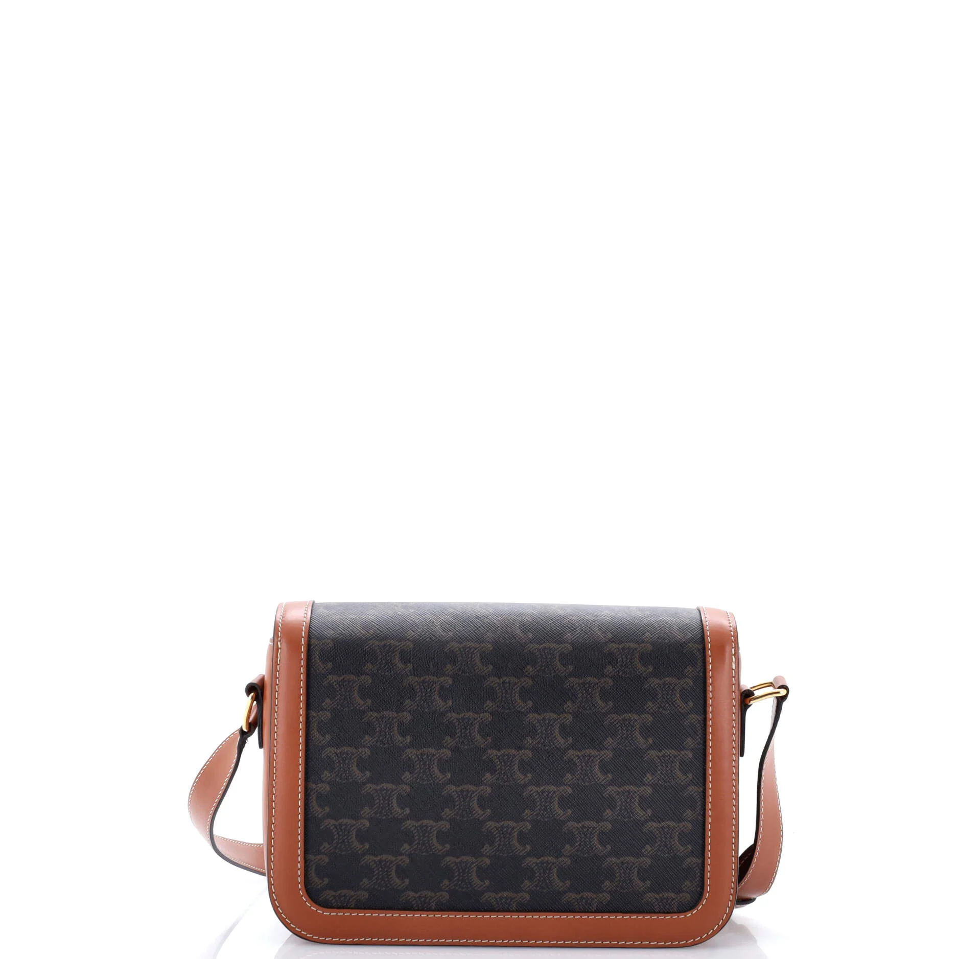 Triomphe Shoulder Bag Triomphe Coated Canvas Medium - Image 3