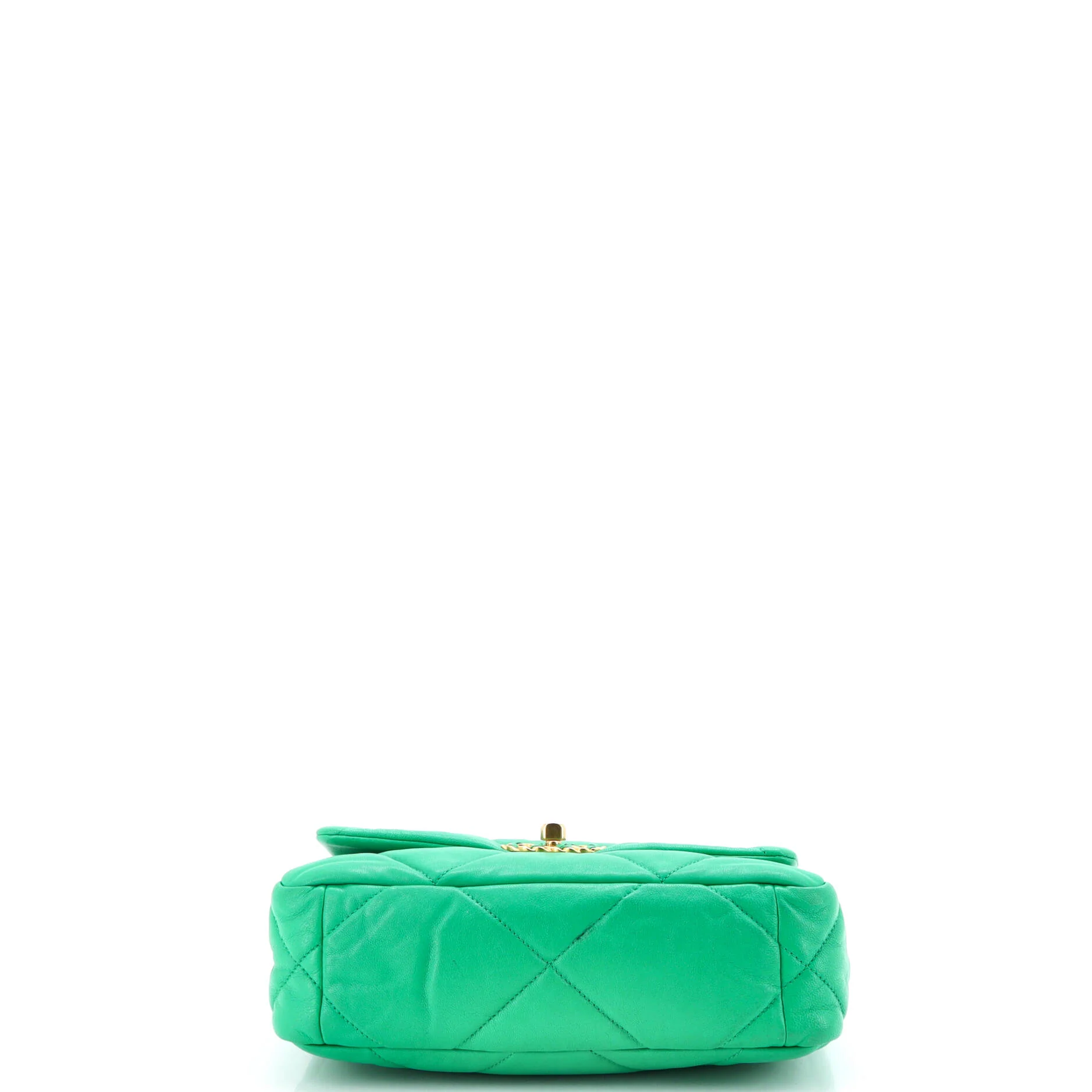 19 Flap Bag Quilted Leather Medium - Image 5