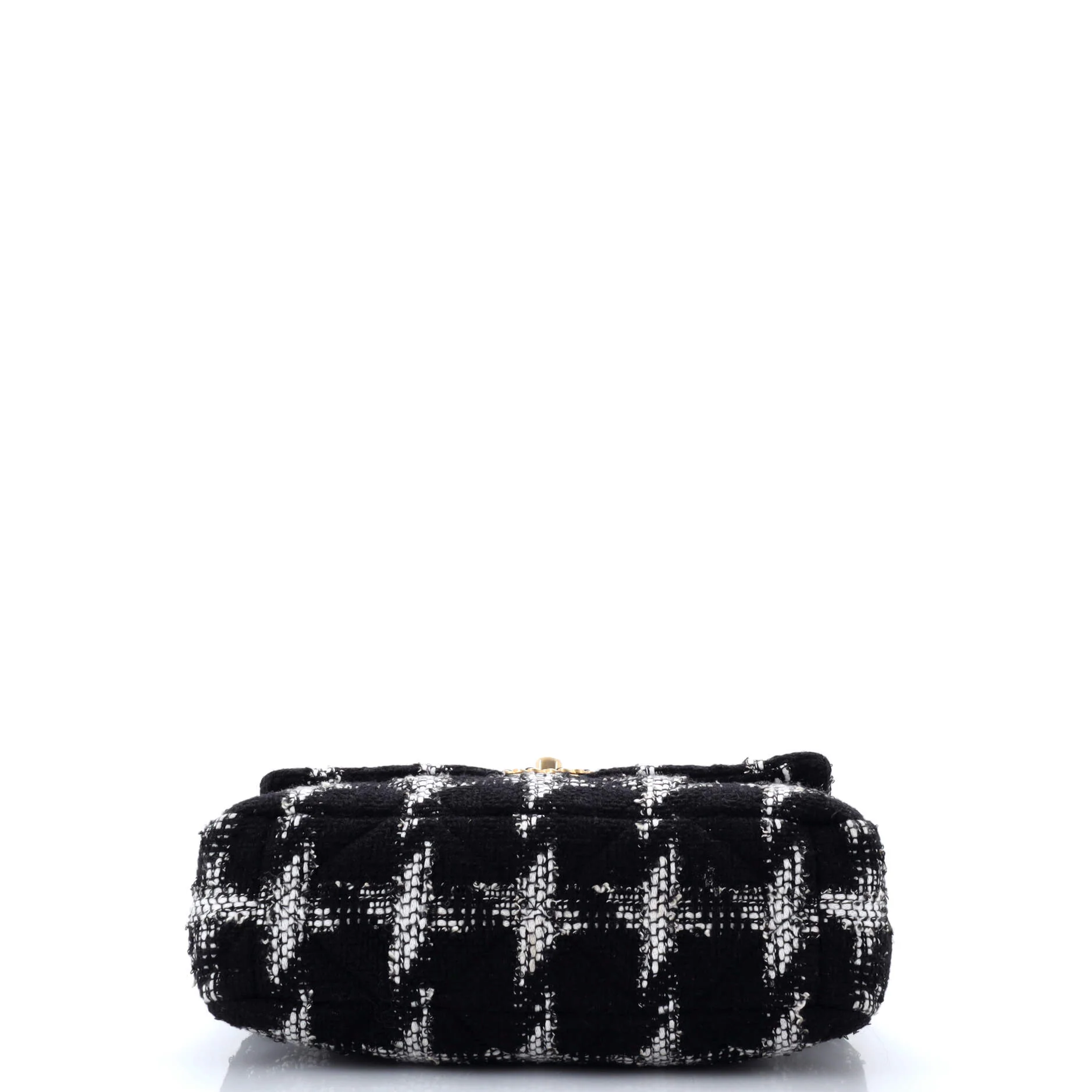 19 Flap Bag Quilted Tweed Large - Image 4