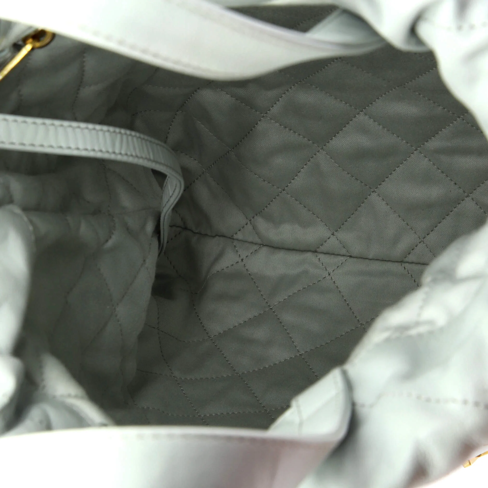 22 Chain Backpack Quilted Calfskin Medium - Image 5