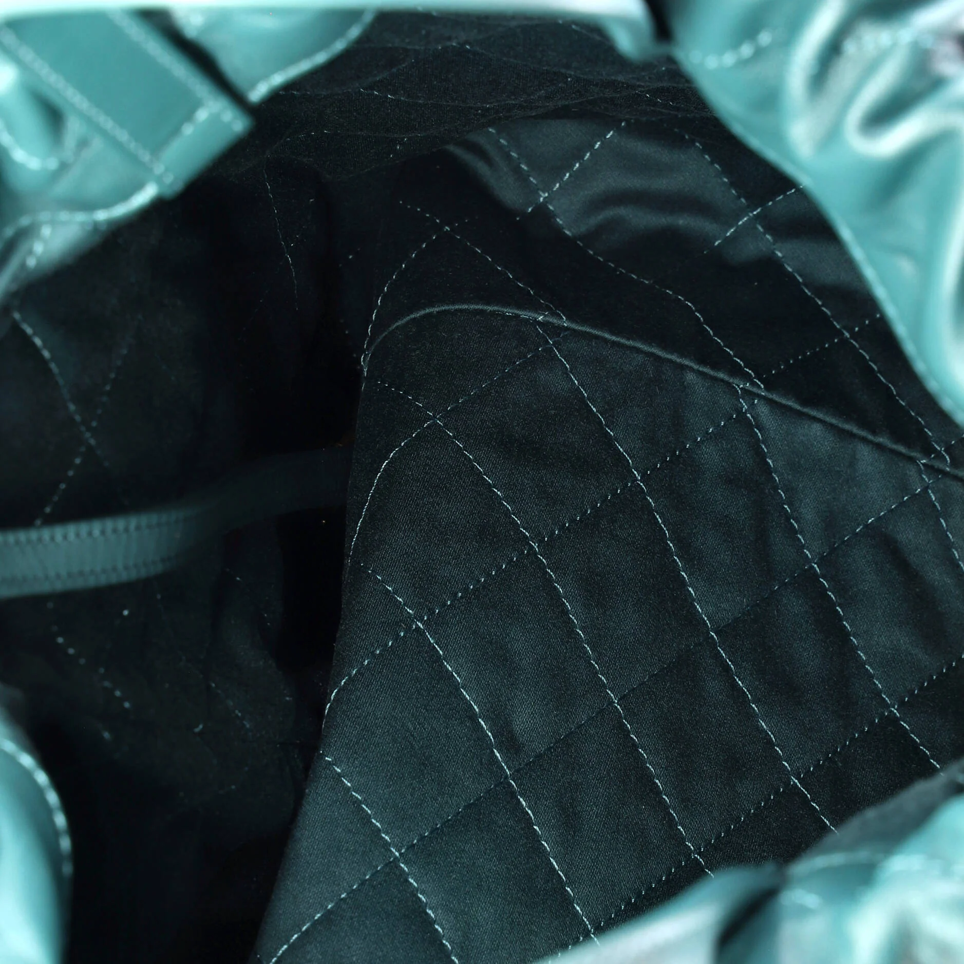22 Chain Backpack Quilted Calfskin Medium - Image 5