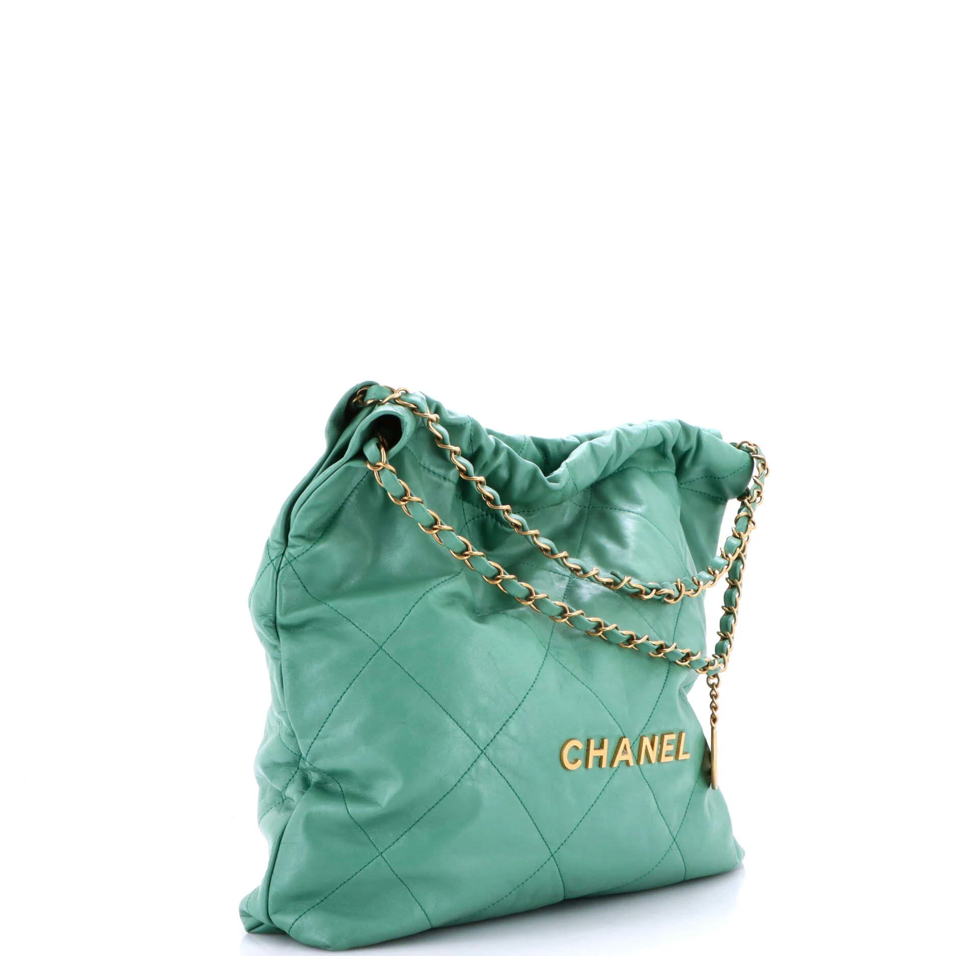22 Chain Hobo Quilted Calfskin Medium - Image 3