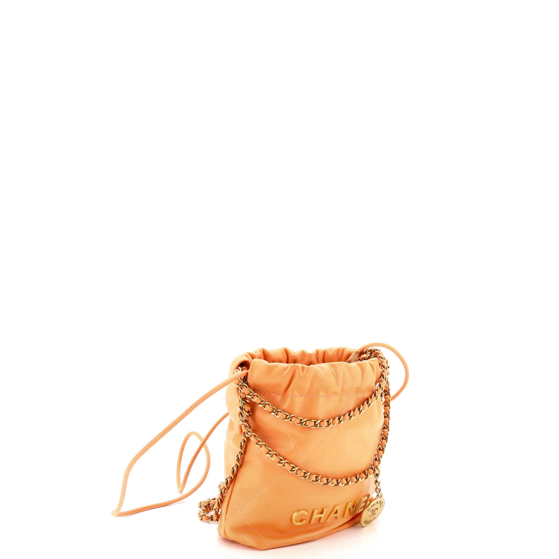 22 Chain Hobo Quilted Calfskin Mini - Image 2