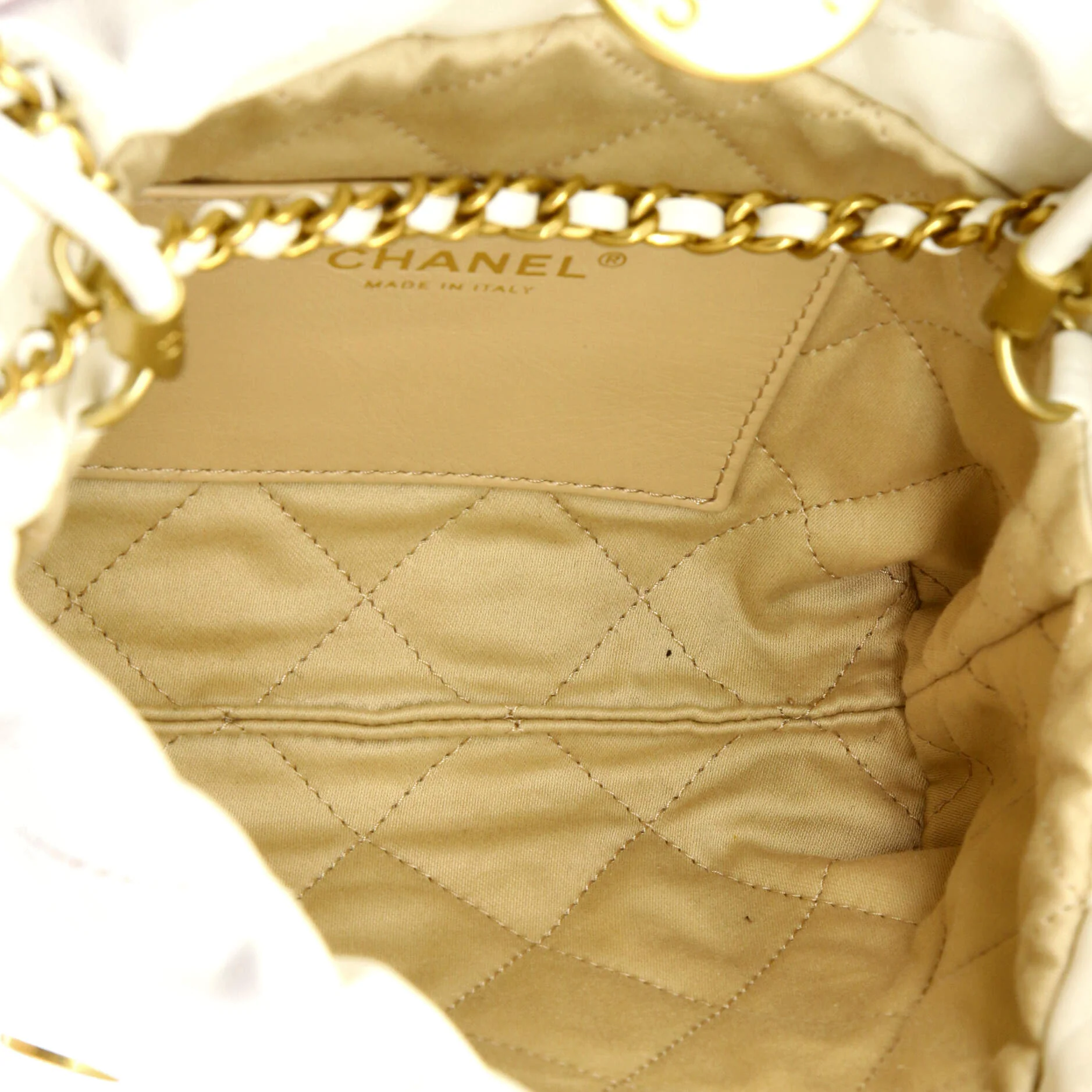 22 Chain Hobo Quilted Calfskin Mini - Image 5
