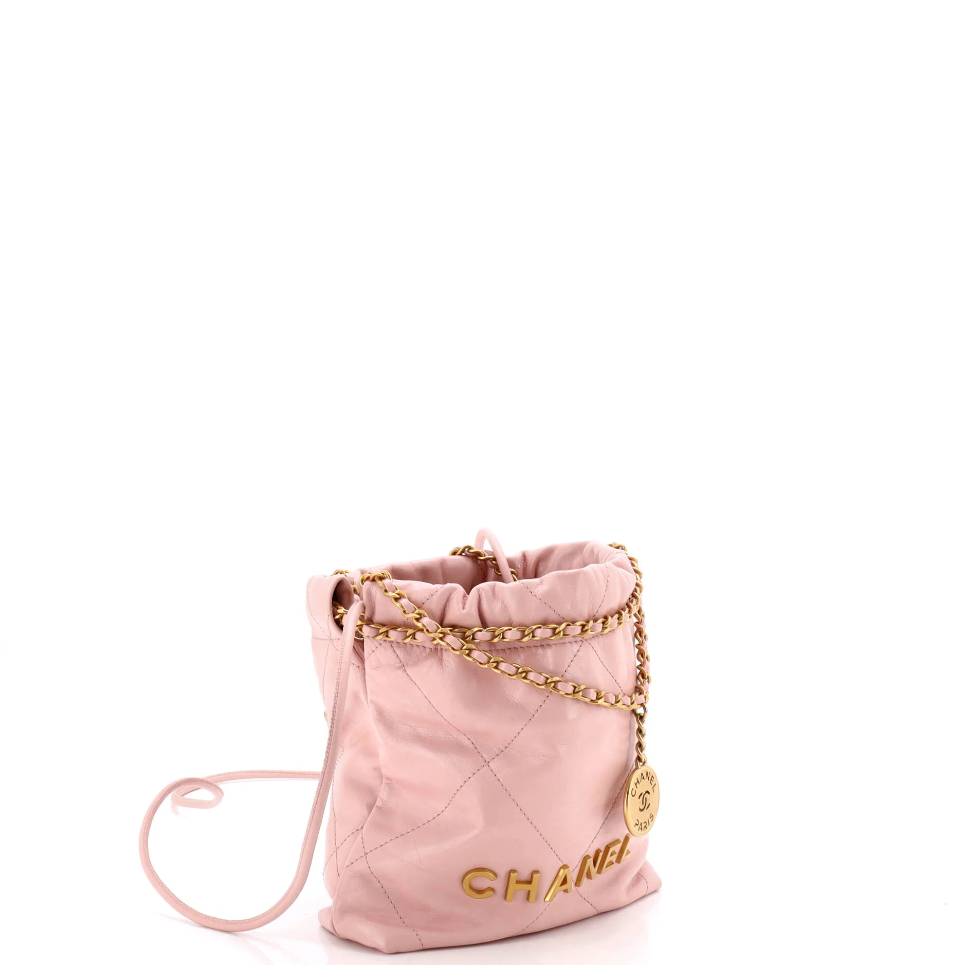 22 Chain Hobo Quilted Calfskin Mini - Image 2