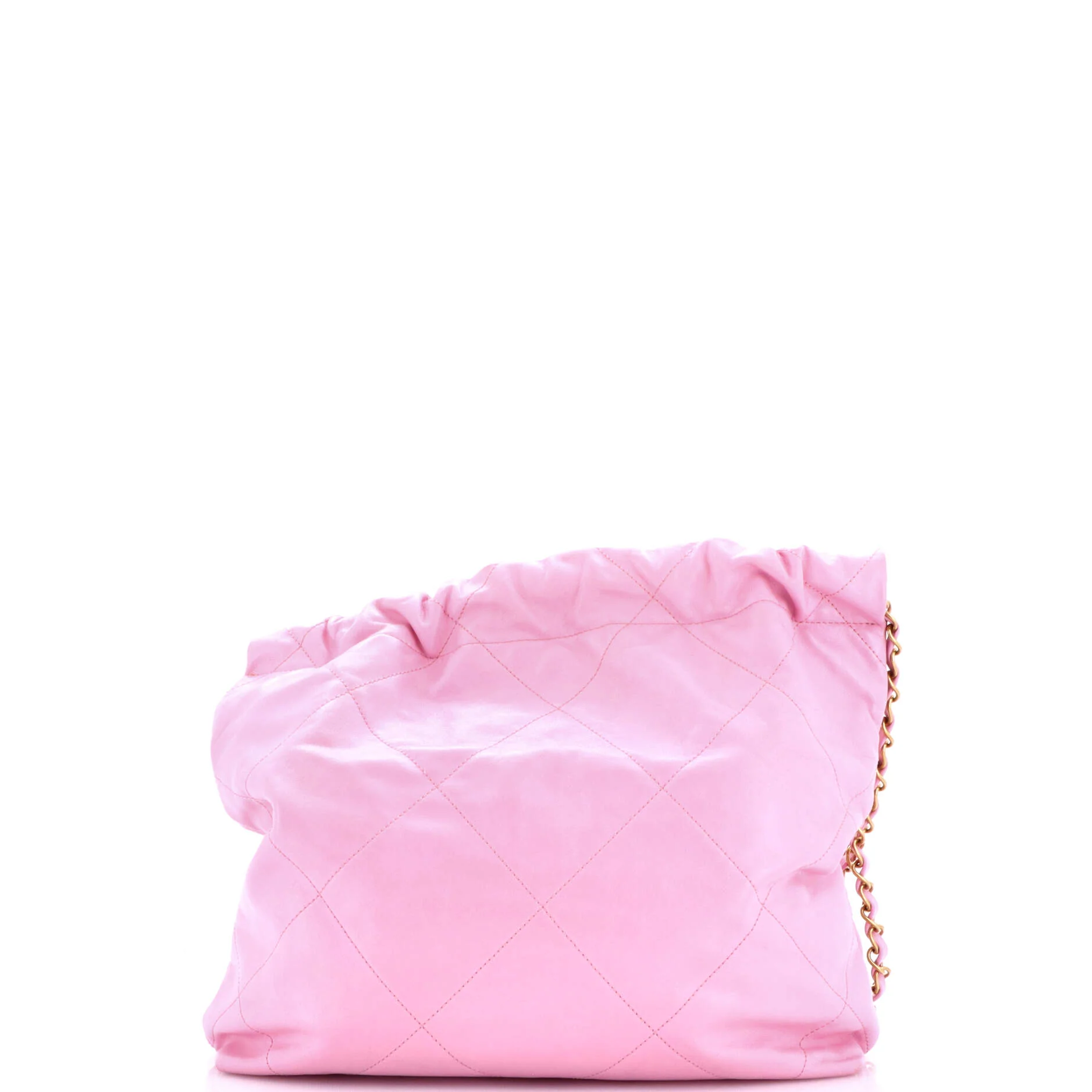 22 Chain Hobo Quilted Calfskin Small - Image 4