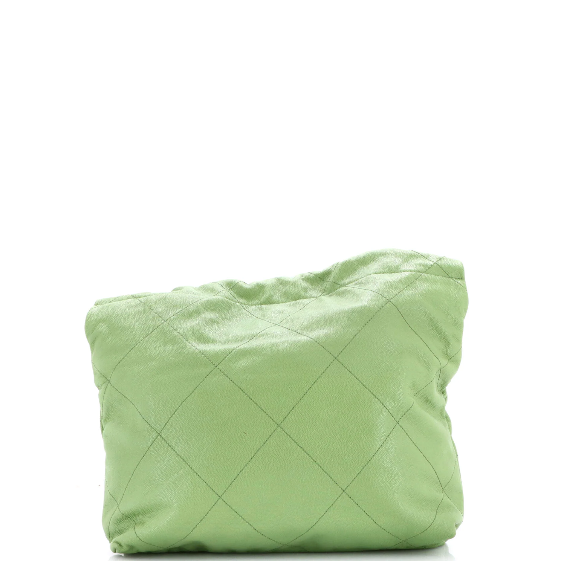 22 Chain Hobo Quilted Caviar Small - Image 4