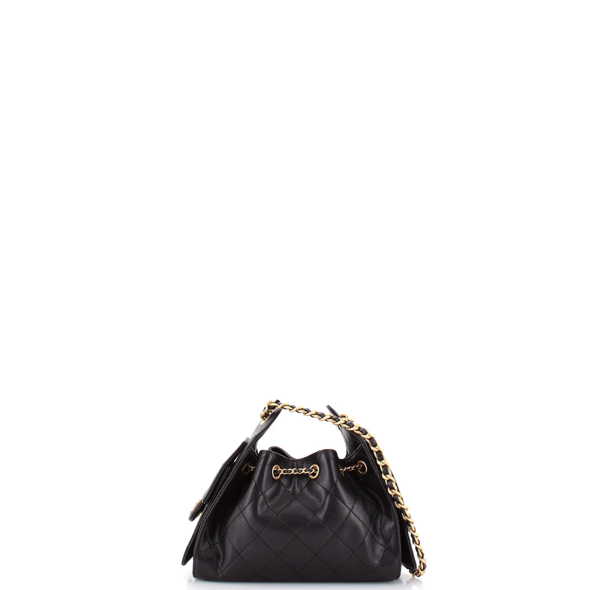 25 Hobo Bag Quilted Caviar Mini - Image 3