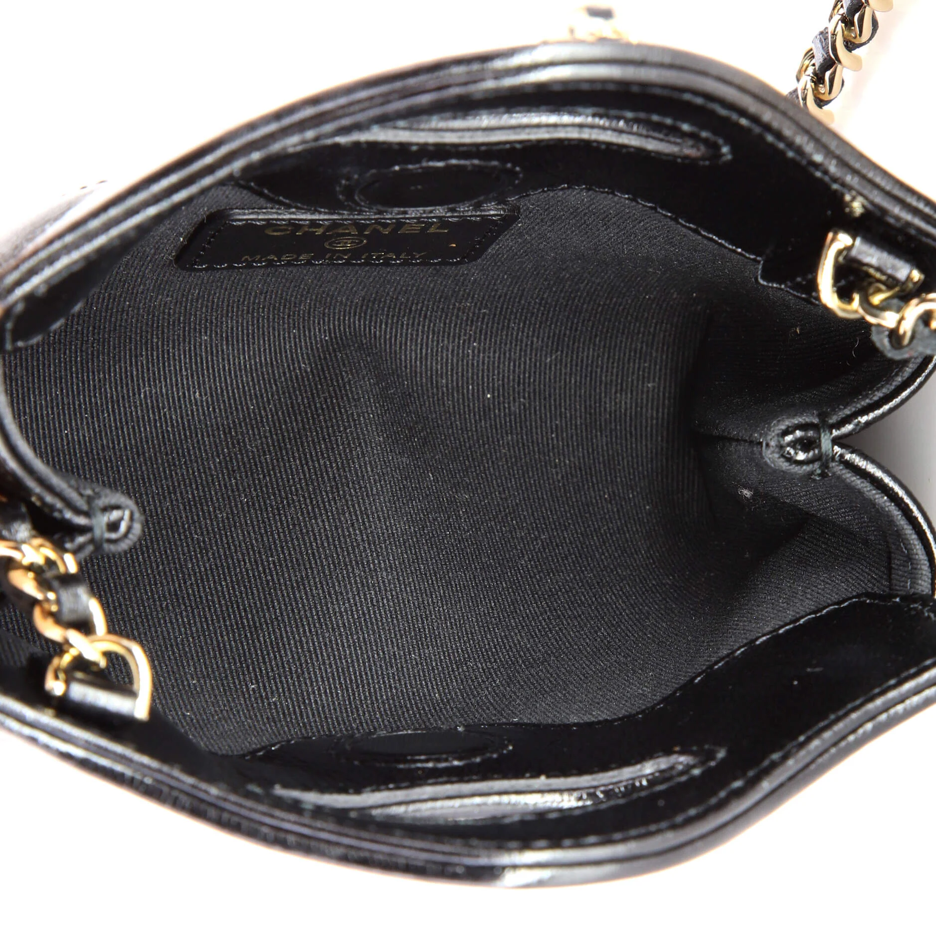 31 Shopping Bag Clutch with Chain Quilted Calfskin Nano - Image 5