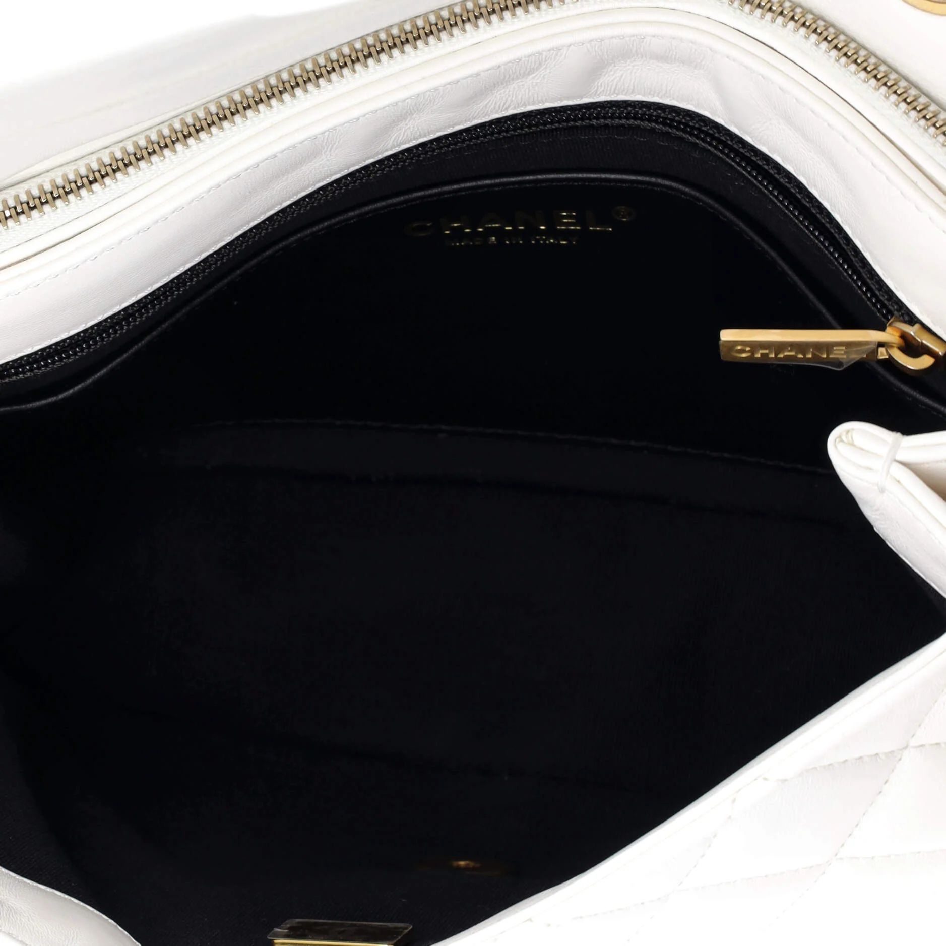 All Slide Long Flap Bag Quilted Lambskin Medium - Image 5