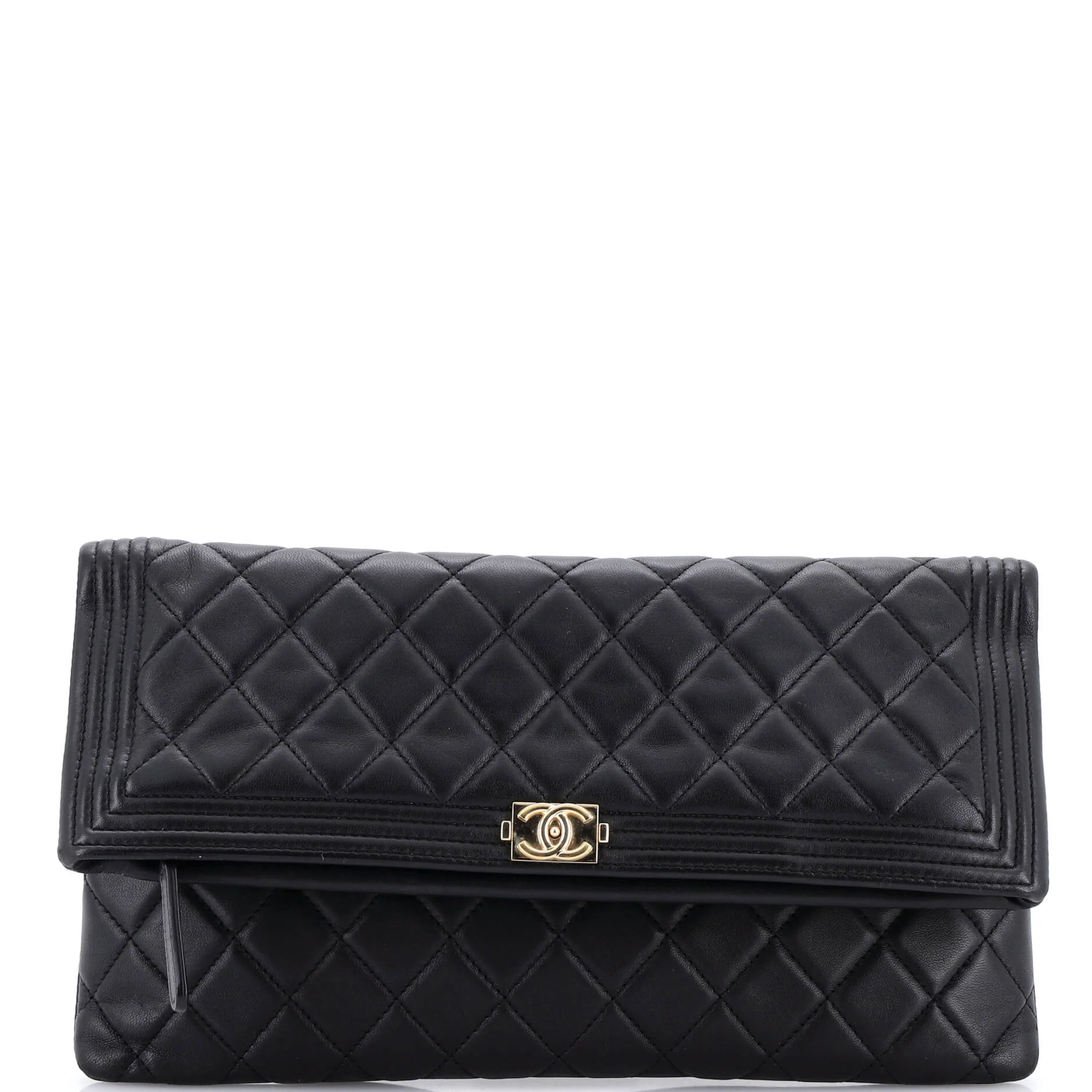 Boy Beauty CC Clutch Quilted Lambskin