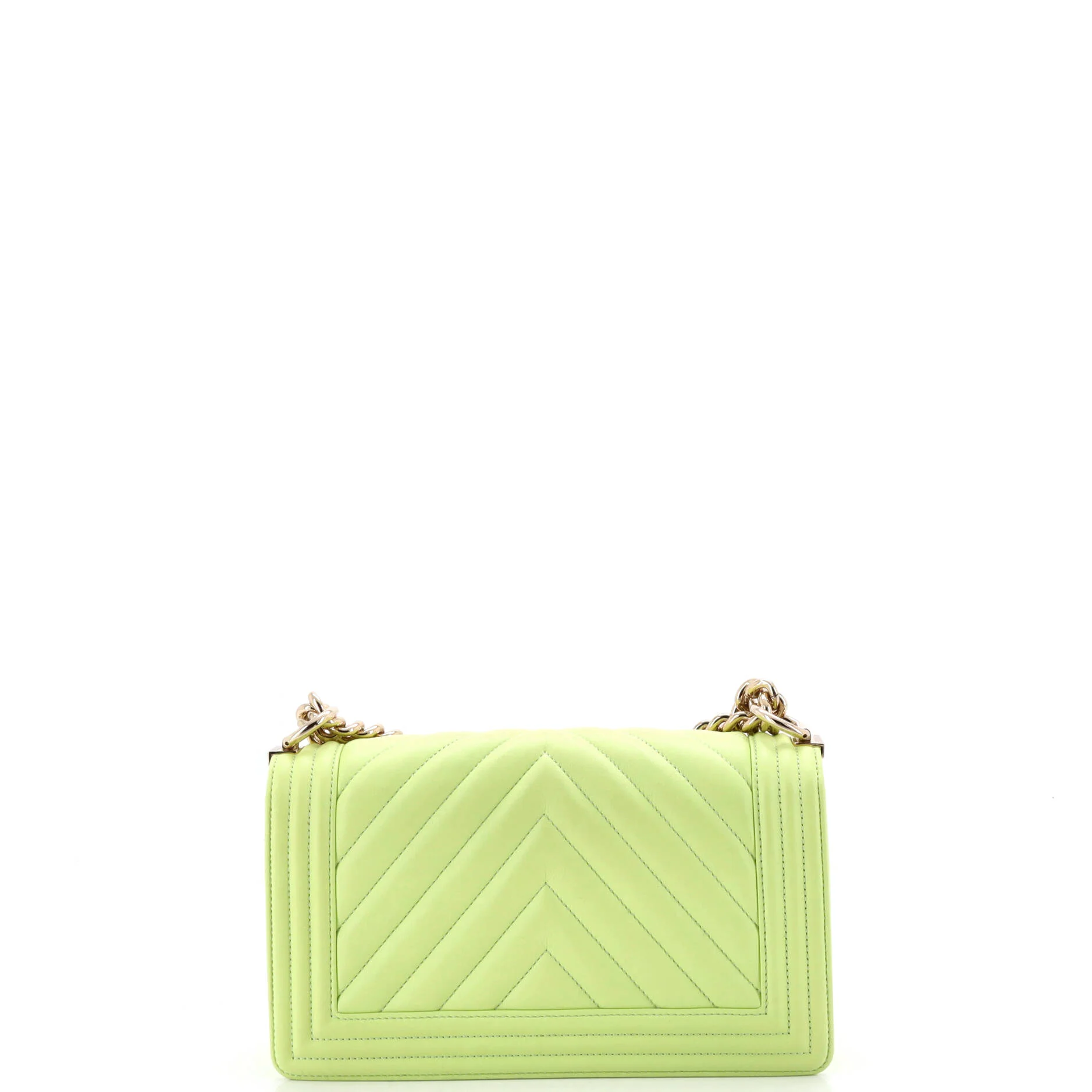 Boy Flap Bag Chevron Calfskin Old Medium - Image 3