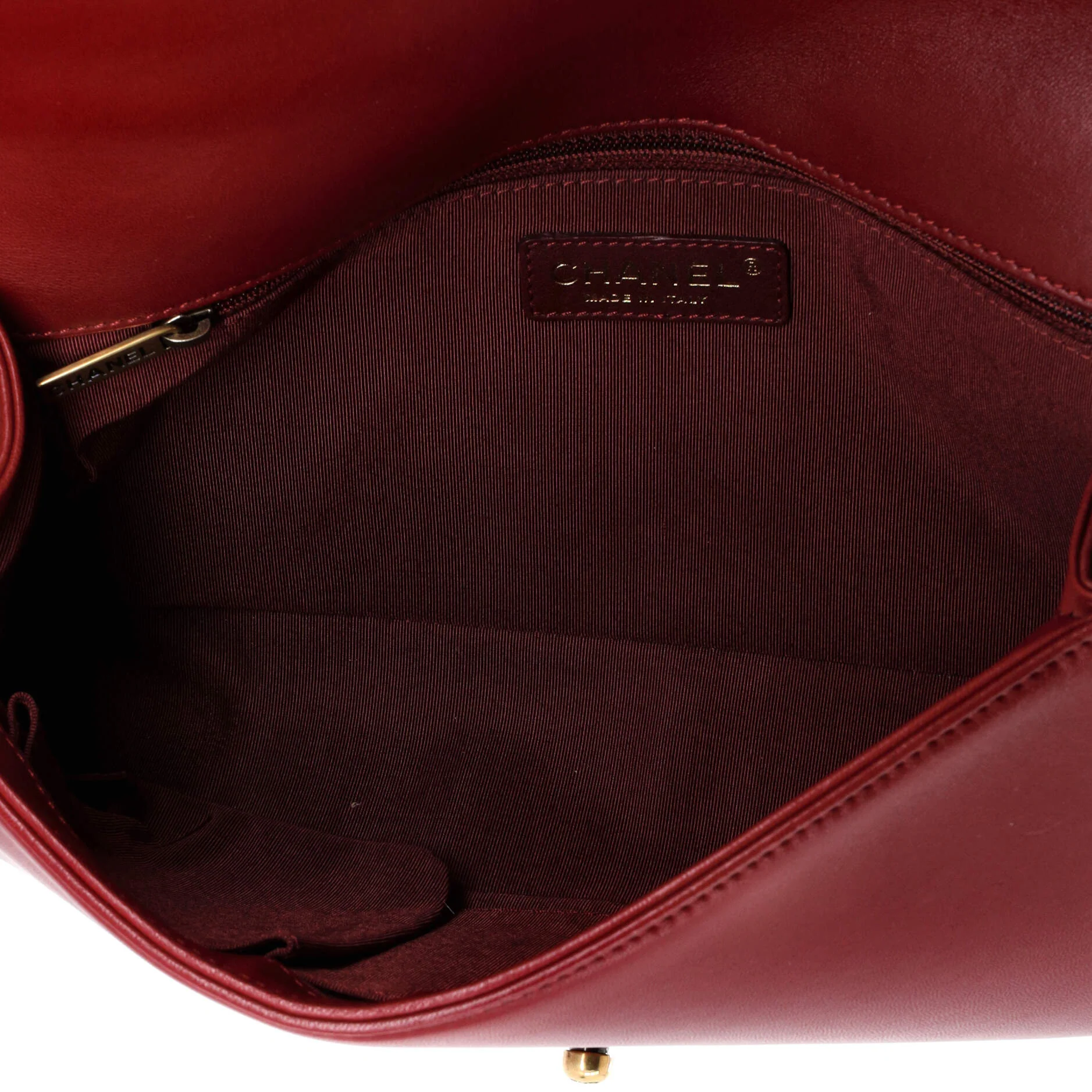 Boy Flap Bag Quilted Calfskin New Medium - Image 5