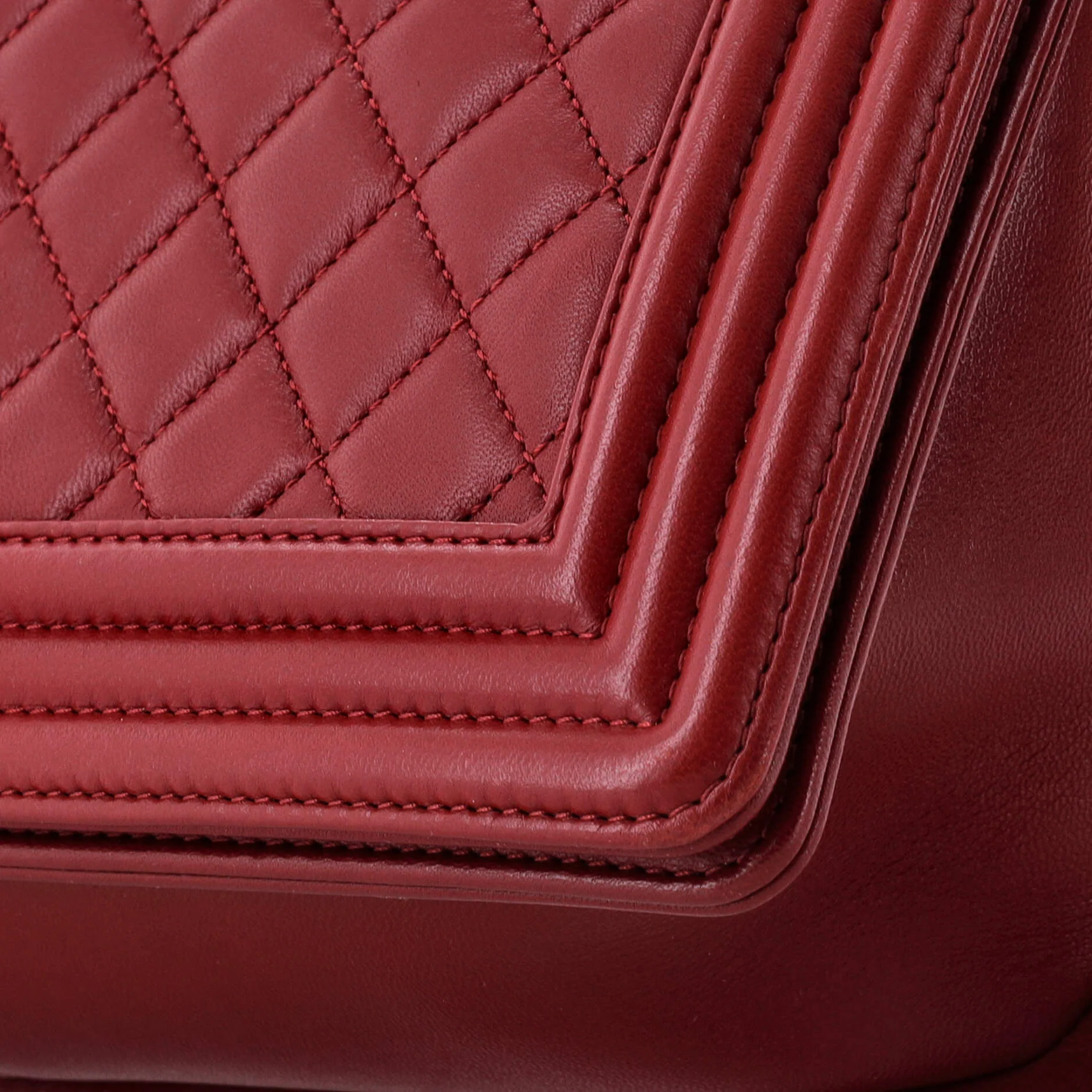 Boy Flap Bag Quilted Calfskin New Medium - Image 7