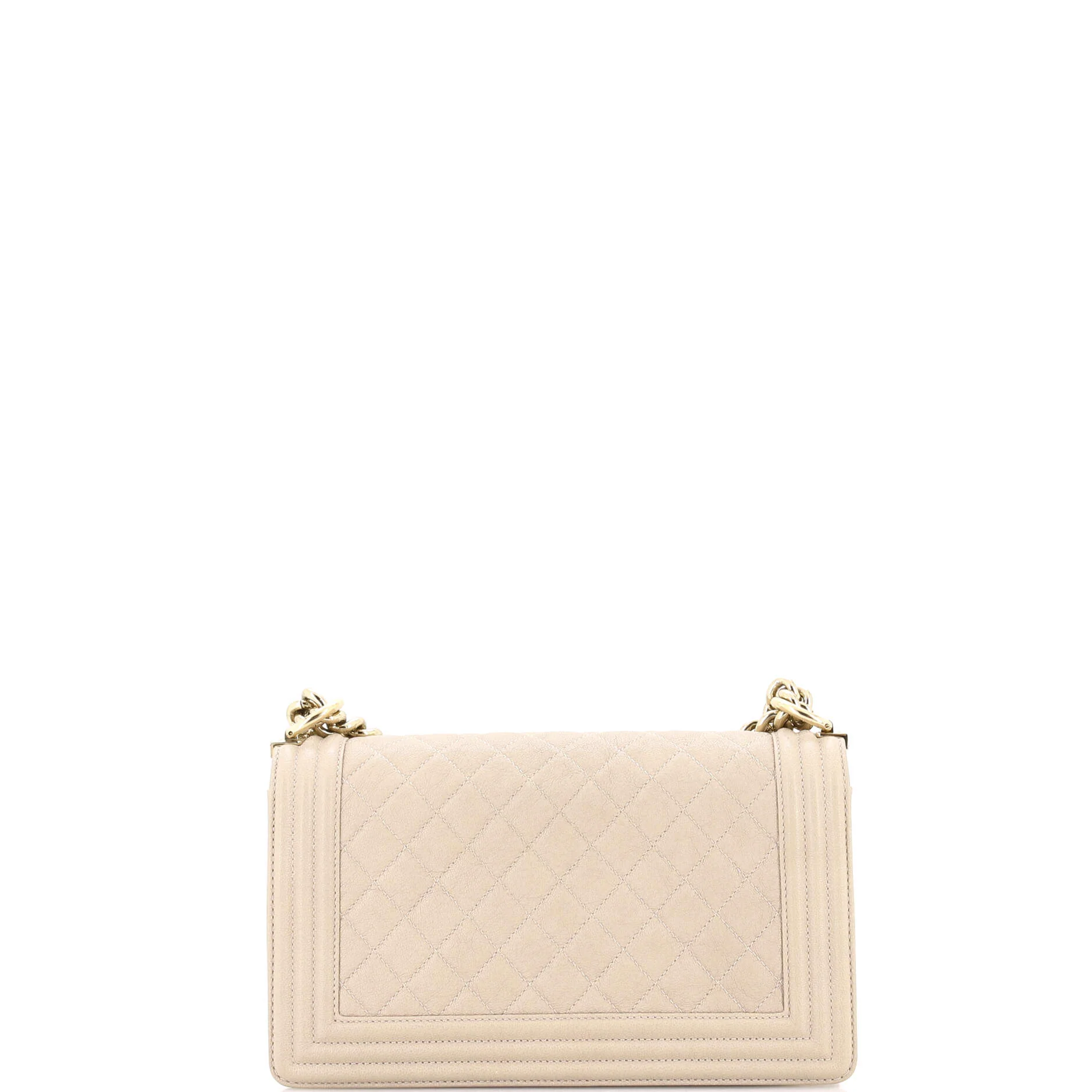 Boy Flap Bag Quilted Caviar Old Medium - Image 4