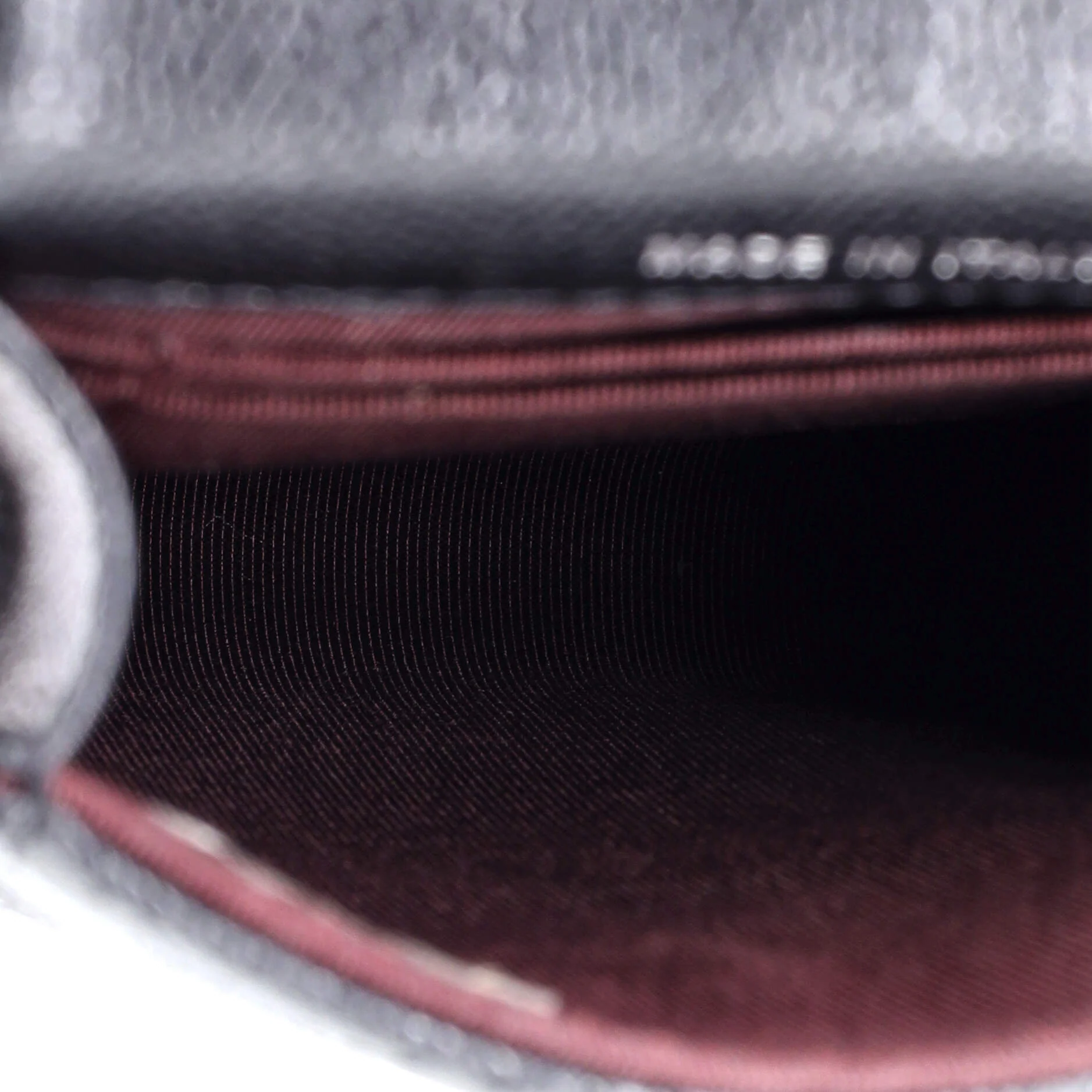 CC Flap Phone Holder Crossbody Bag Quilted Caviar - Image 5
