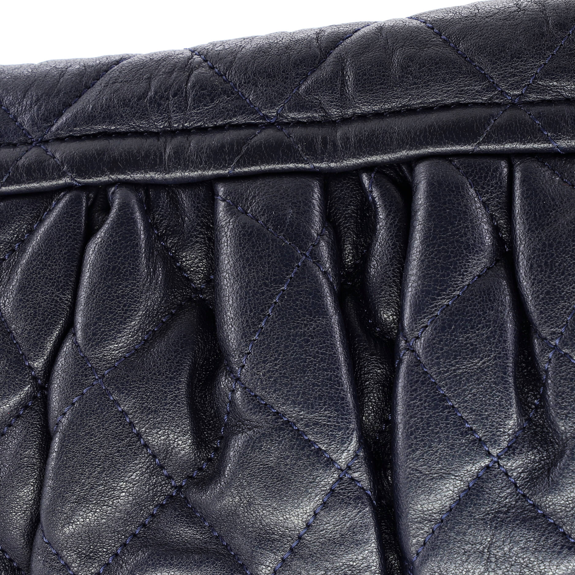 Chain Around Flap Bag Quilted Leather Medium - Image 7