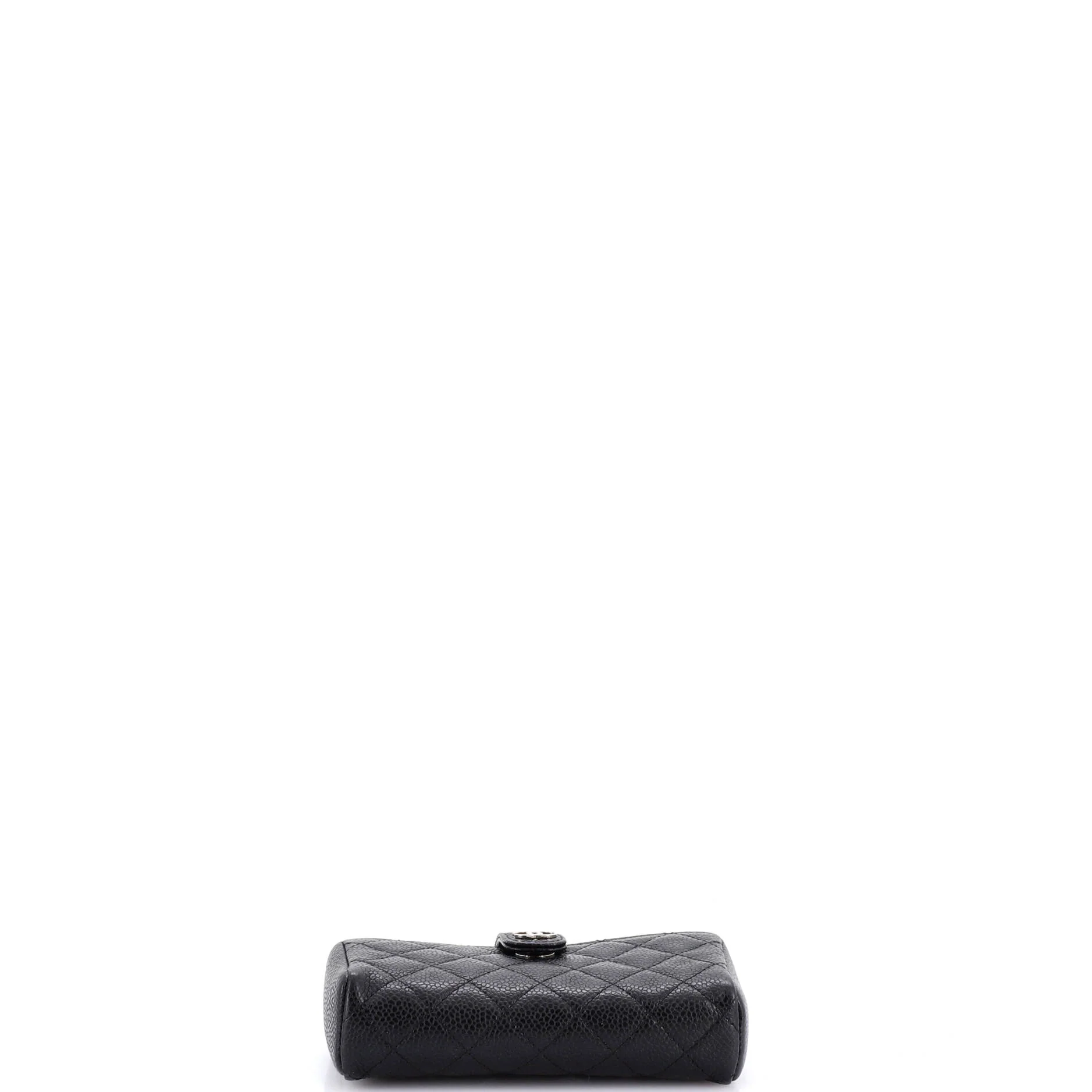 Chain Phone Holder Crossbody Bag Quilted Lambskin Mini - Image 4