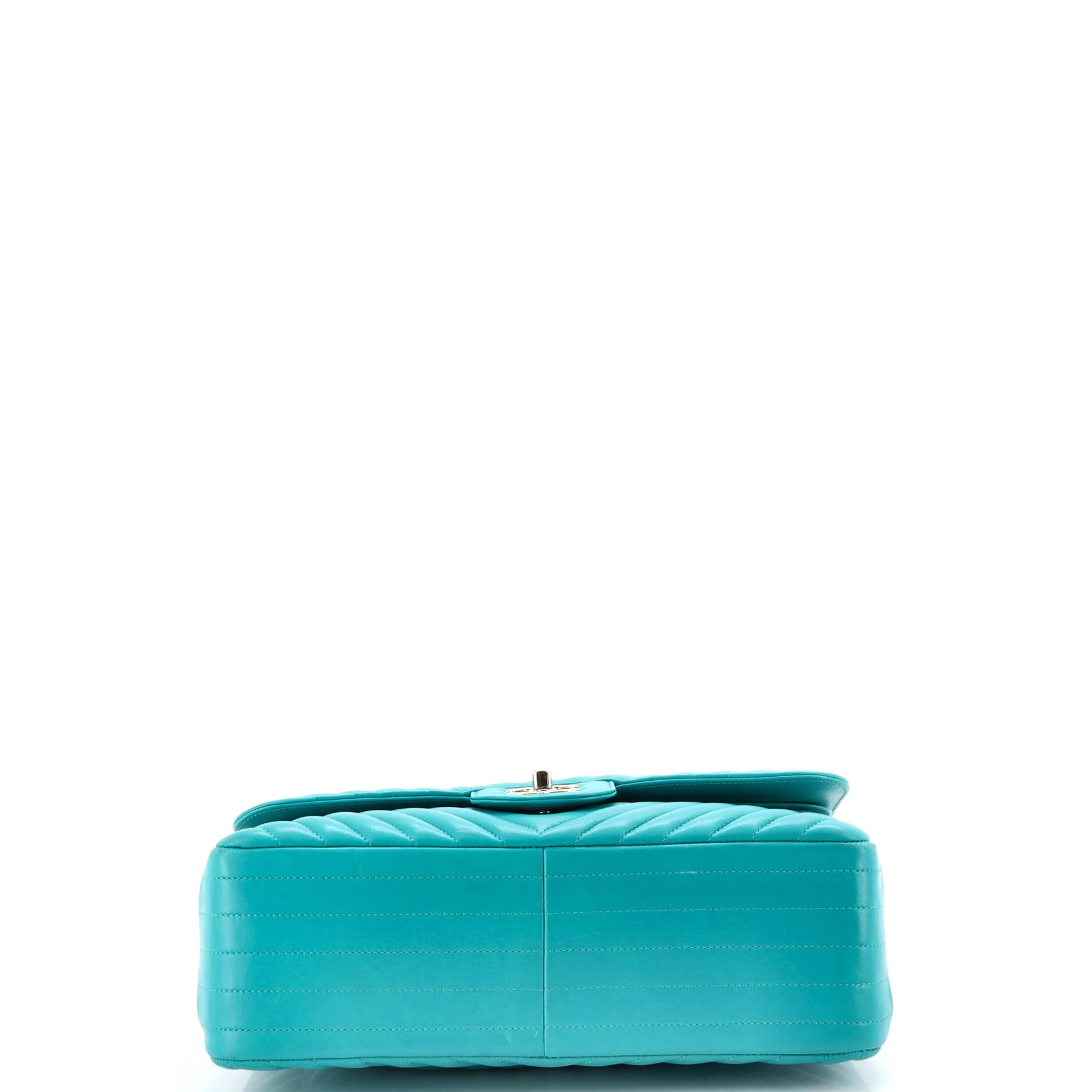 Classic Double Flap Bag Chevron Lambskin Jumbo - Image 4