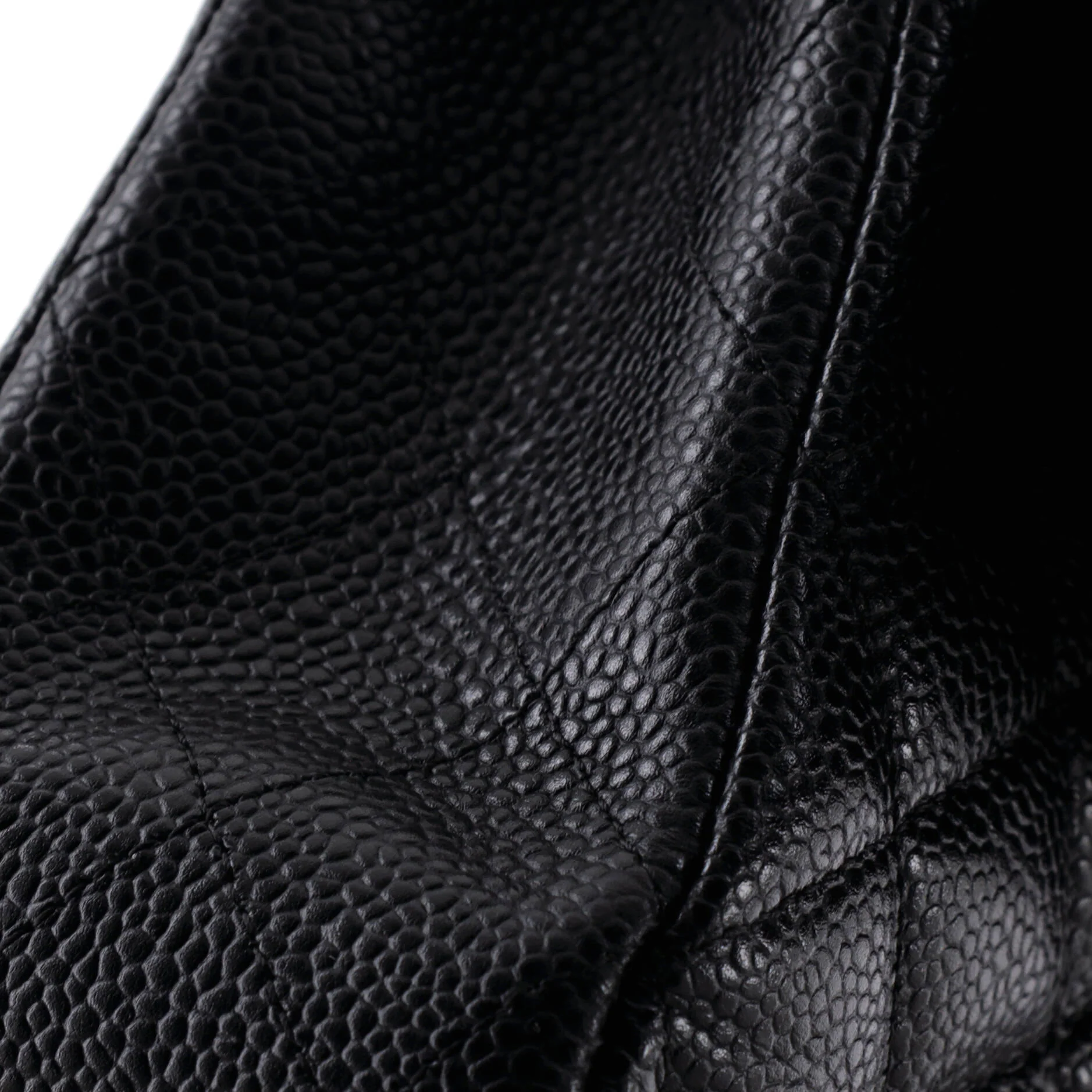 Classic Double Flap Bag Quilted Caviar Medium - Image 7