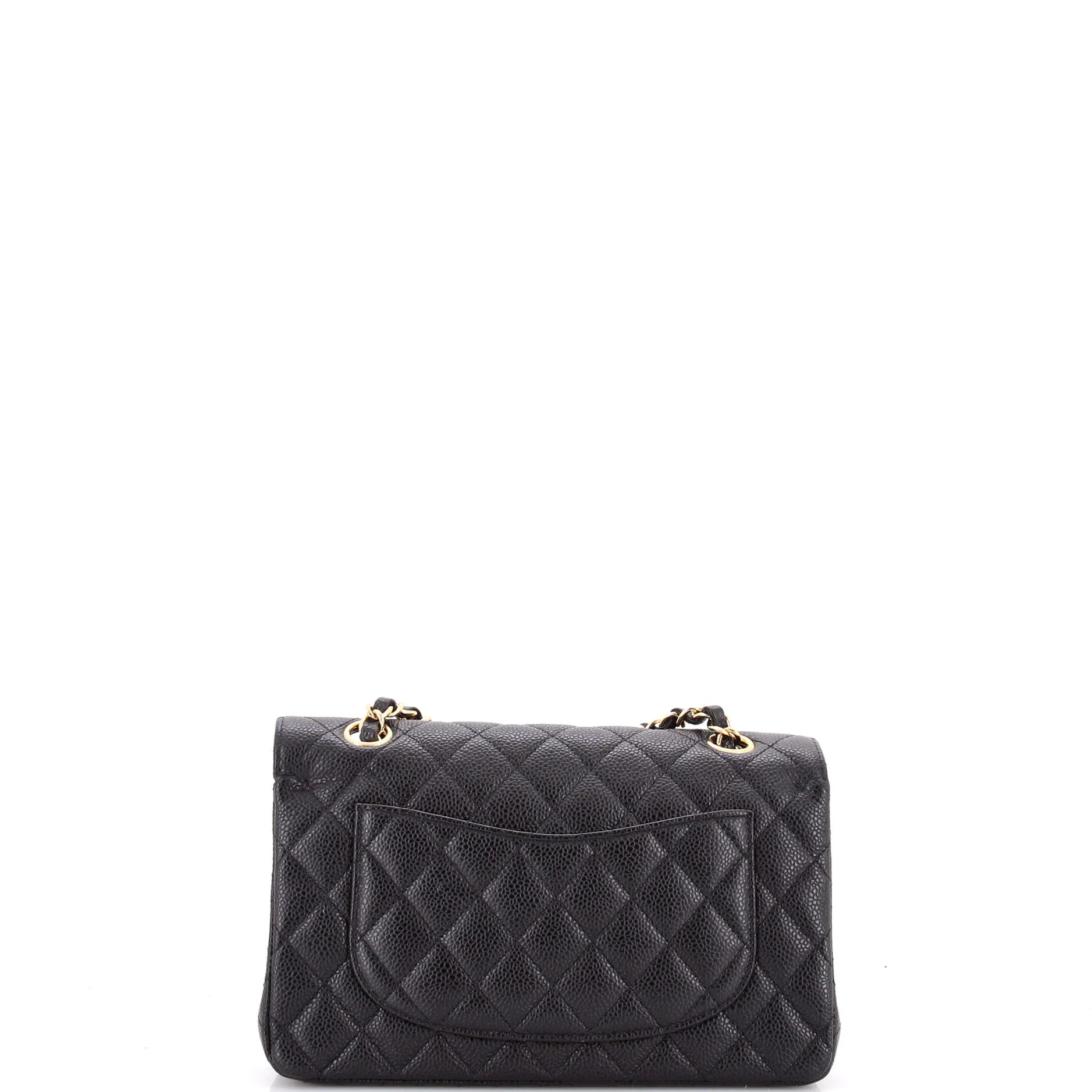 Classic Double Flap Bag Quilted Caviar Small - Image 3