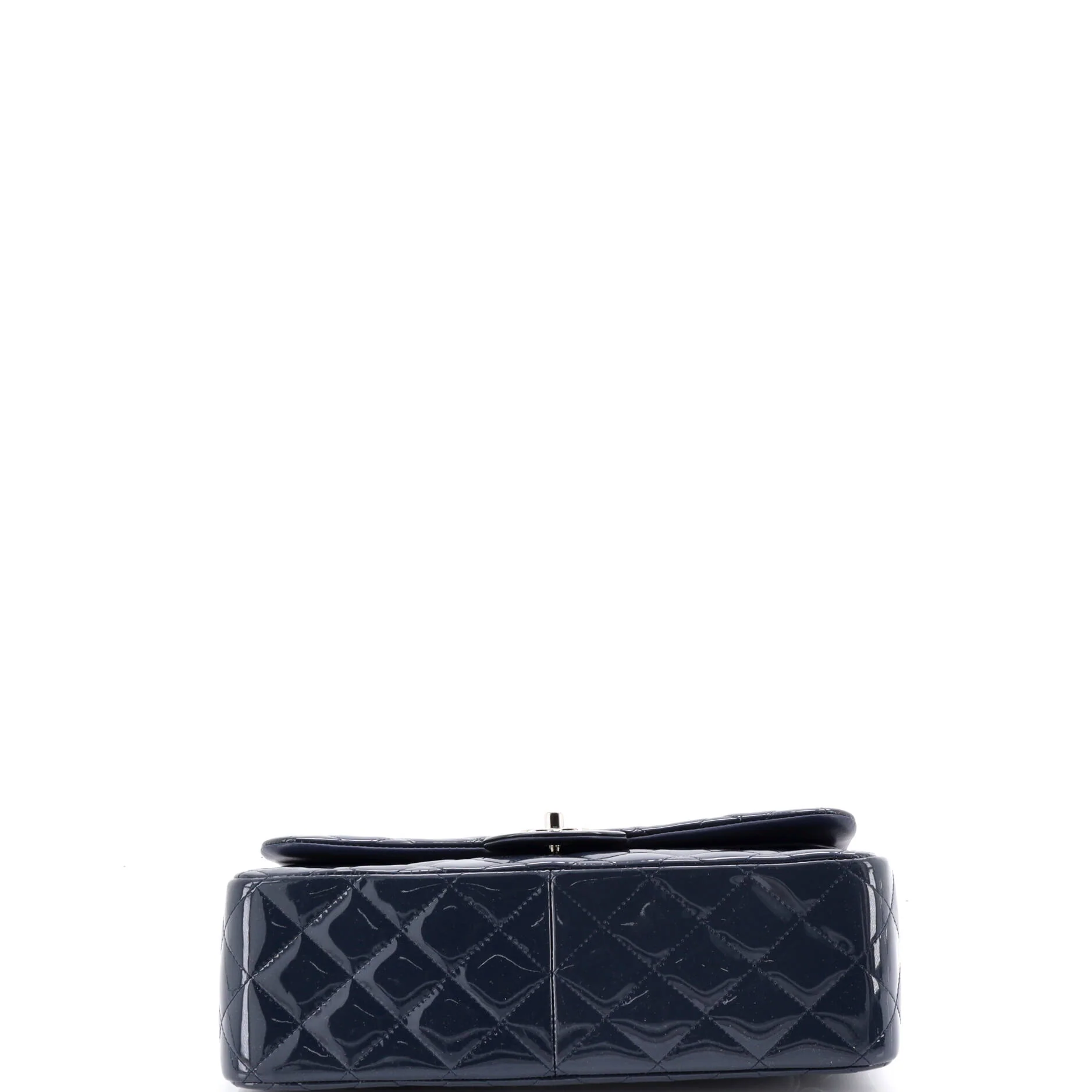 Classic Double Flap Bag Quilted Patent Jumbo - Image 5