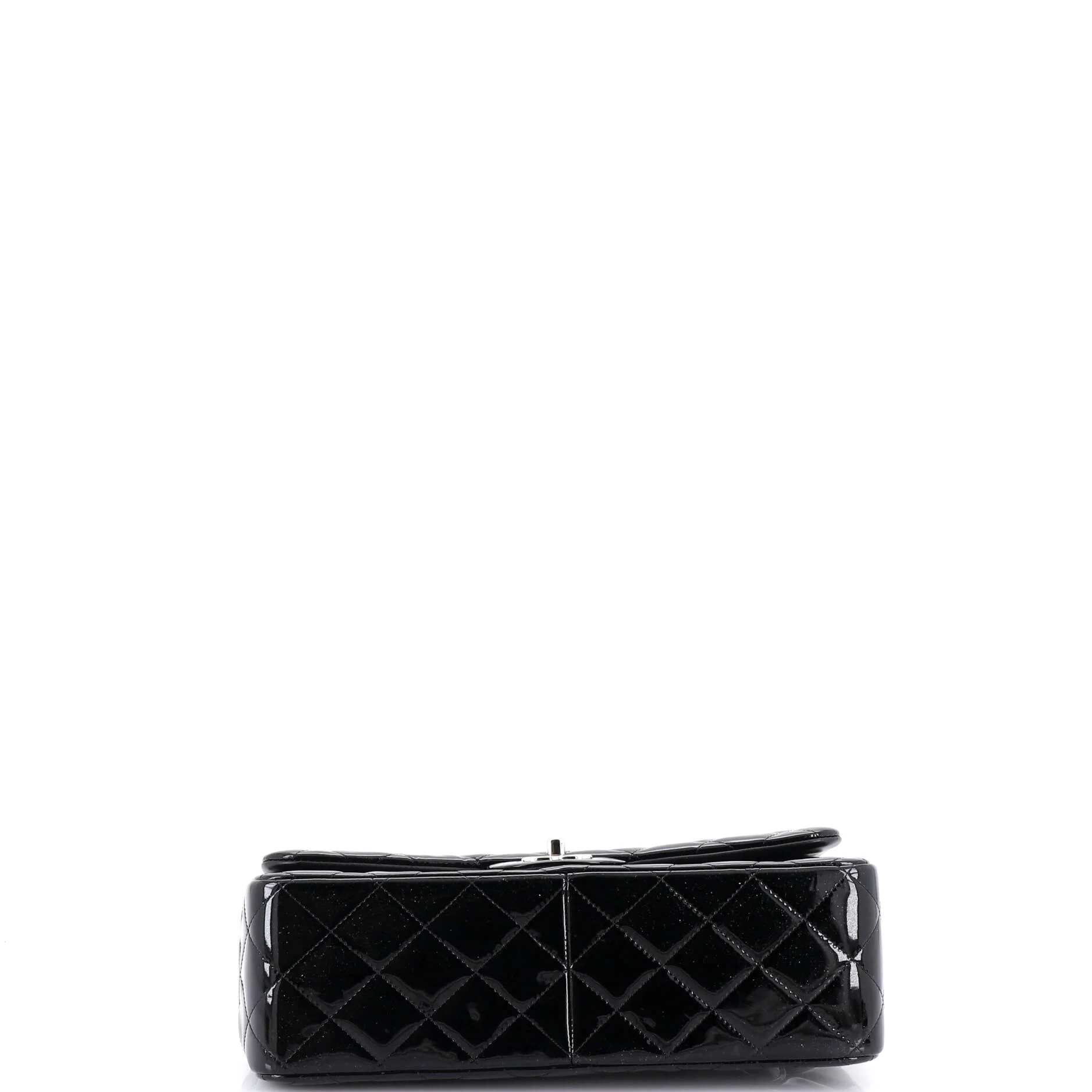 Classic Double Flap Bag Quilted Patent Jumbo - Image 4