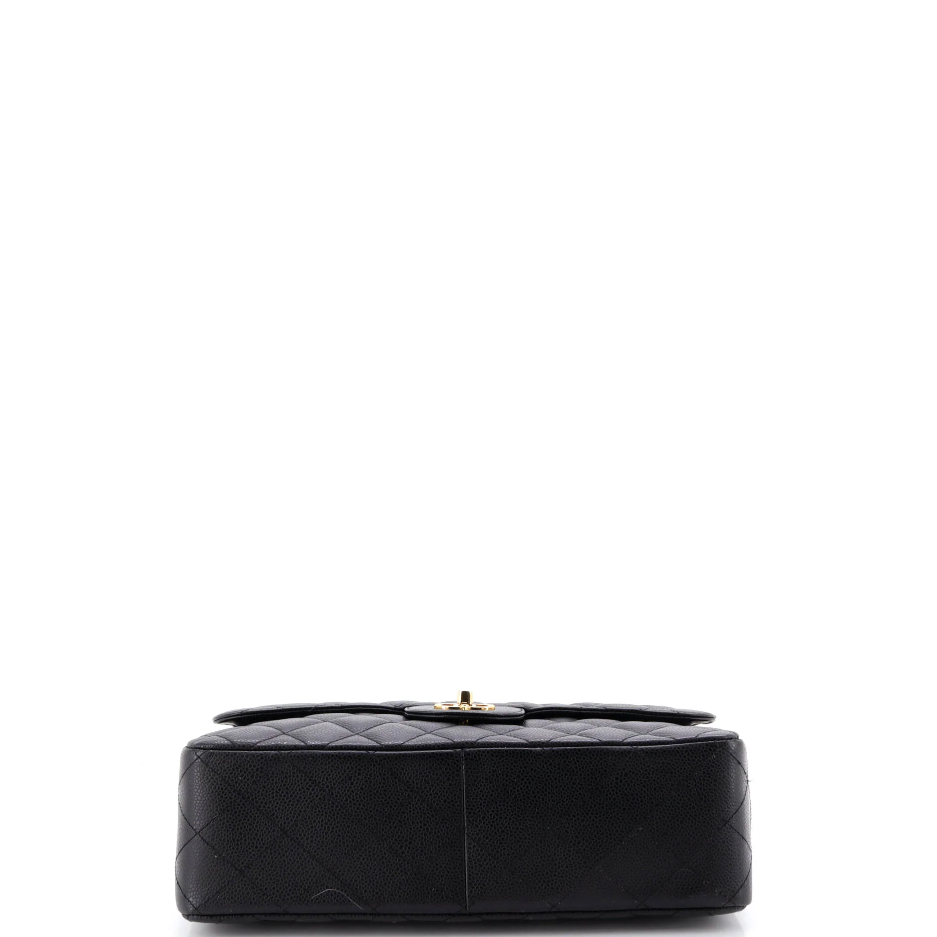 Classic Single Flap Bag Quilted Caviar Jumbo - Image 4