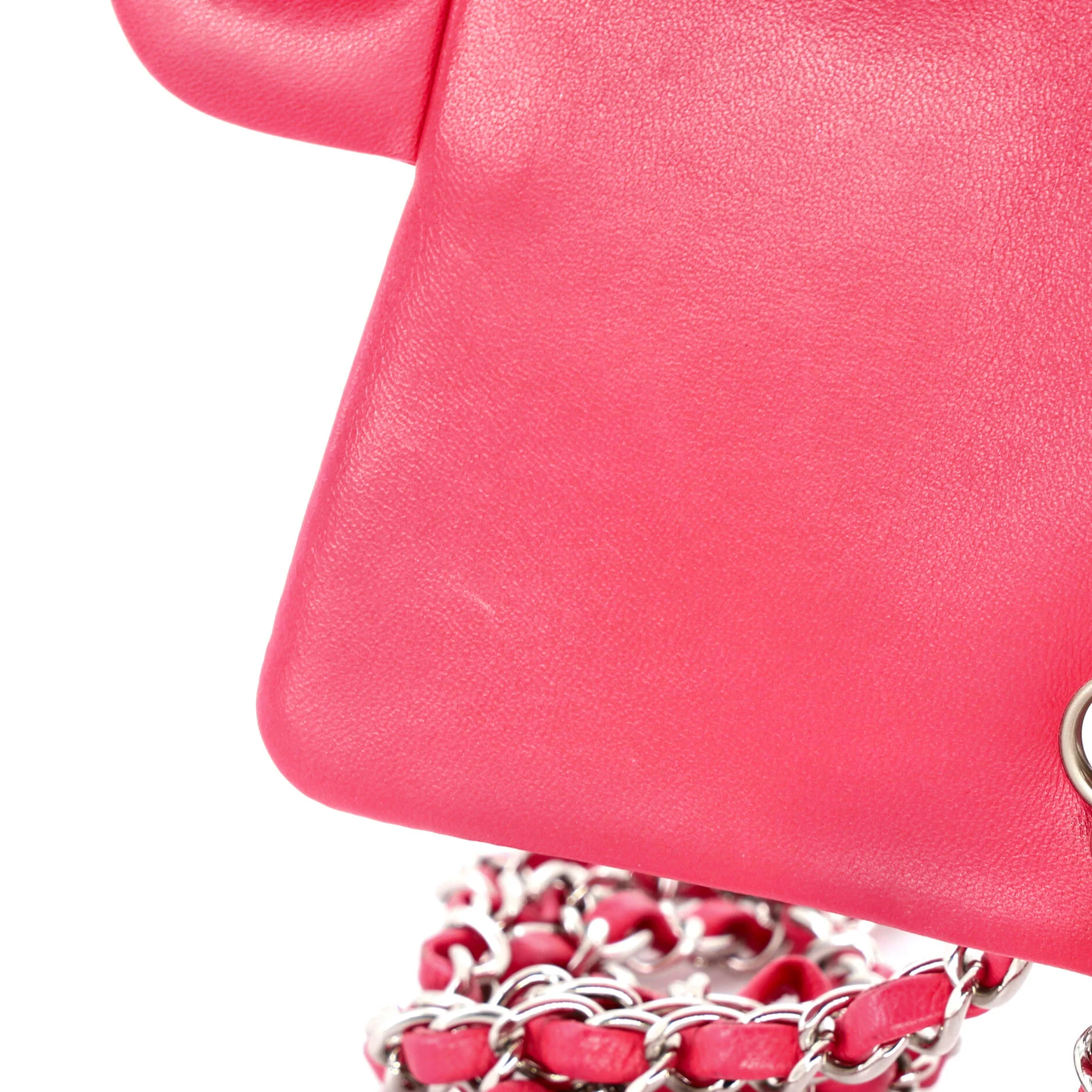Classic Single Flap Bag Quilted Lambskin Mini - Image 7
