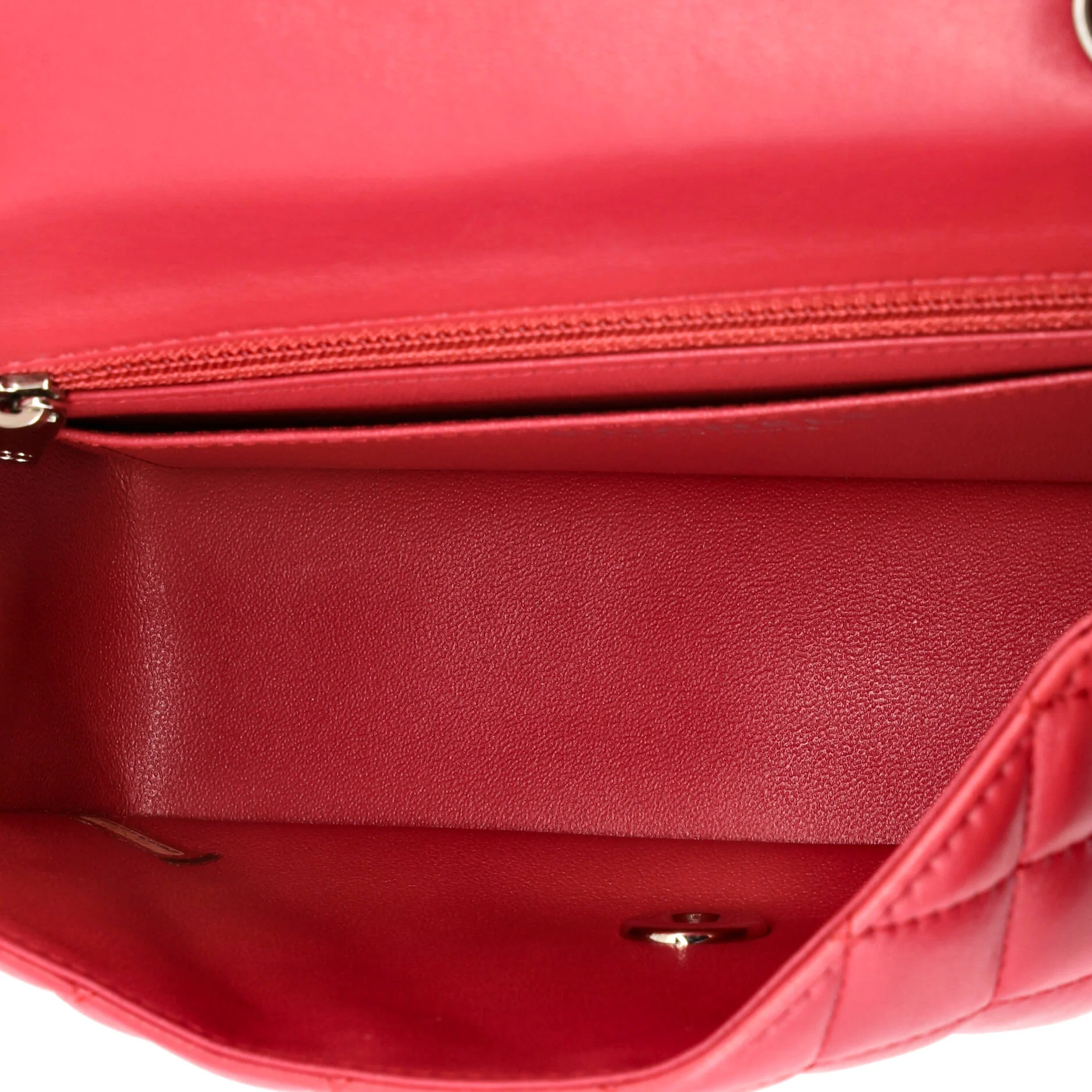 Classic Single Flap Bag Quilted Lambskin Mini - Image 6