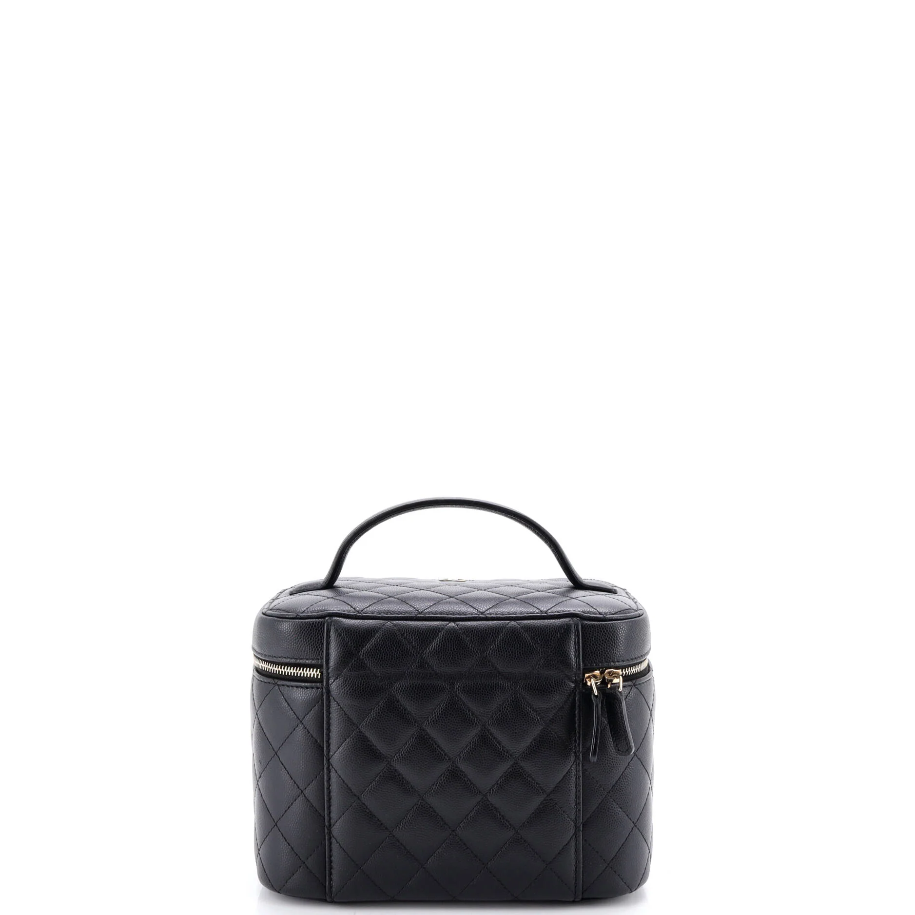 Classic Vanity Case Quilted Caviar Medium - Image 3