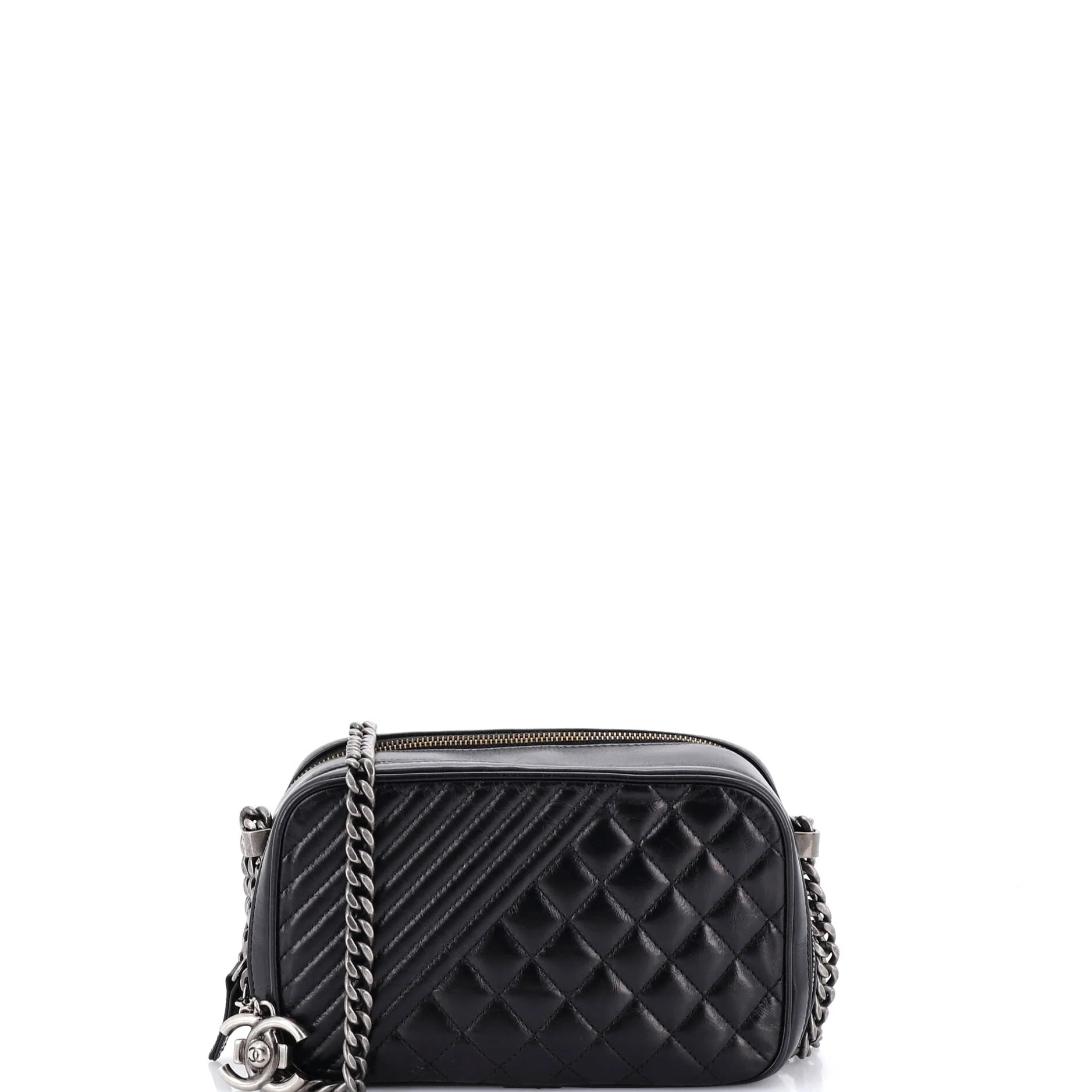 Coco Boy Camera Bag Quilted Leather Small