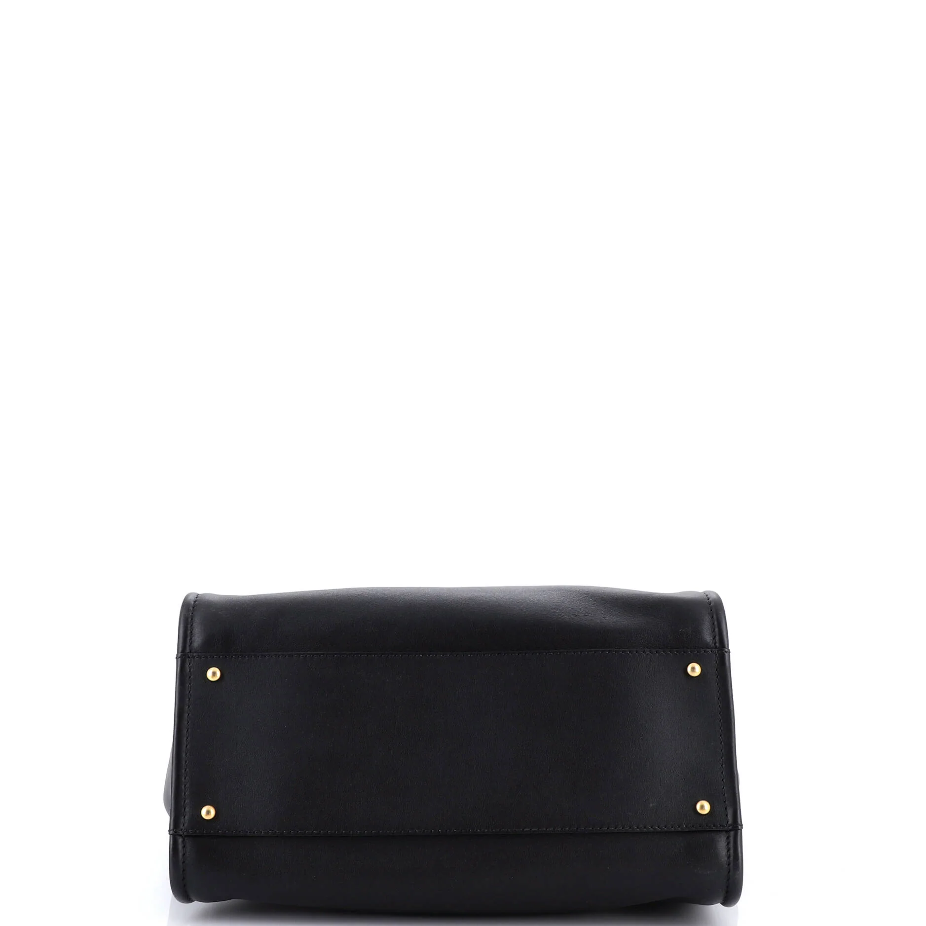 Deauville Tote Calfskin with Enamel Logo Medium - Image 5